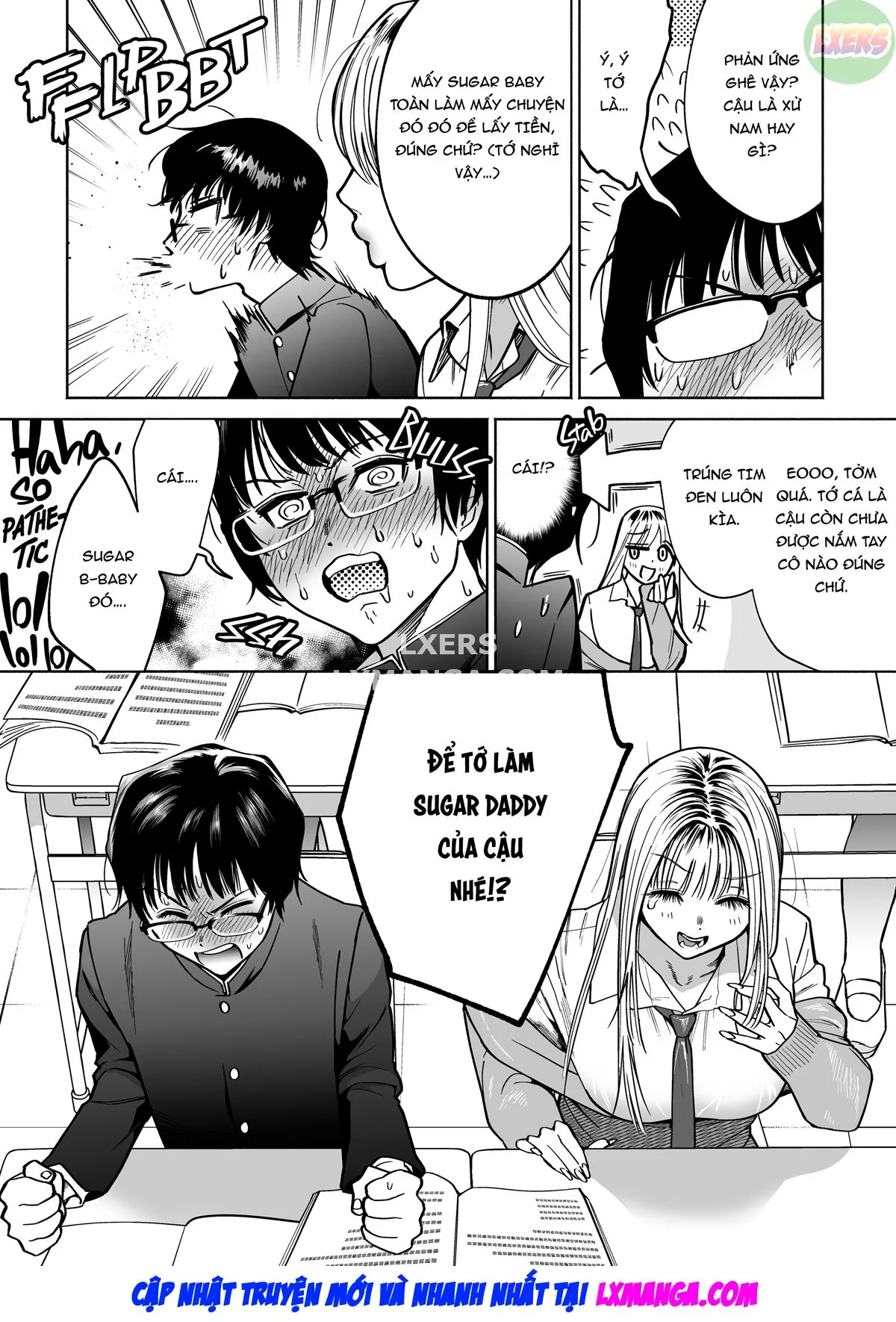 HentaiVN.net - Ảnh 8 - Hàng xóm là Sugar Baby - Oneshot