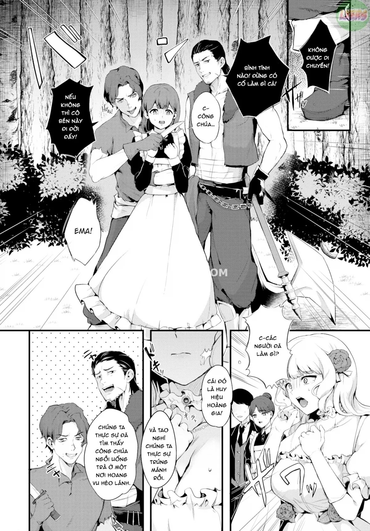 HentaiVN.net - Ảnh 4 - Cạm Bẫy Tiệc Trà - Oneshot