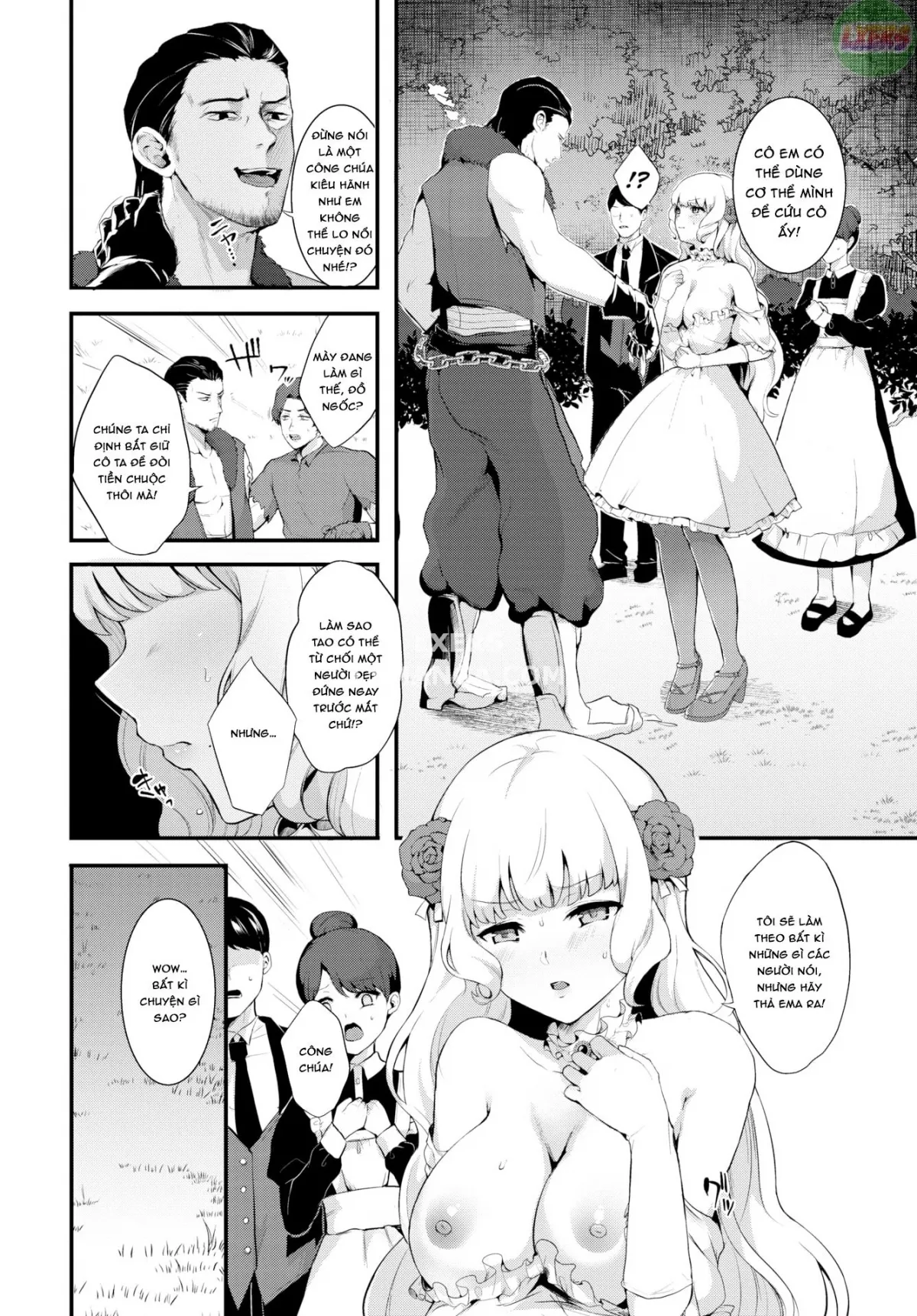 HentaiVN.net - Ảnh 6 - Cạm Bẫy Tiệc Trà - Oneshot
