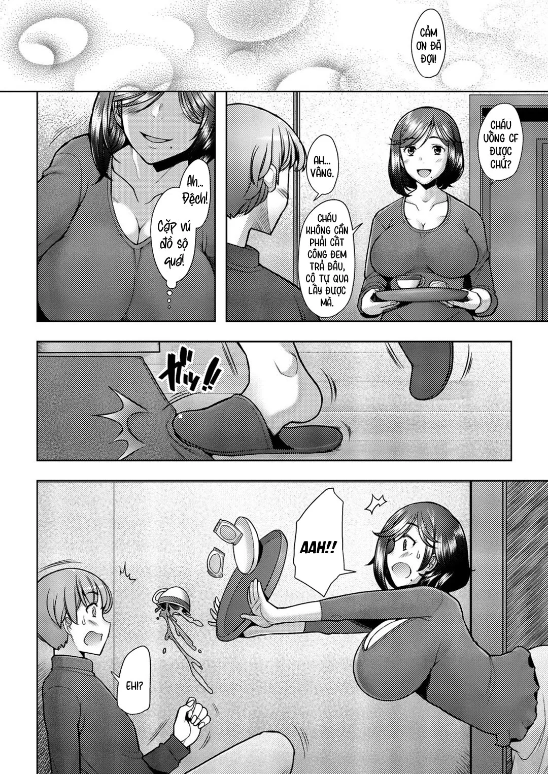 HentaiVN.net - Ảnh 5 - Người mẹ hàng xóm là bạn tình của tôi [Tonari no Mama wa Boku no SeFri; The Mommy Next Door is My Sex Friend] - Oneshot