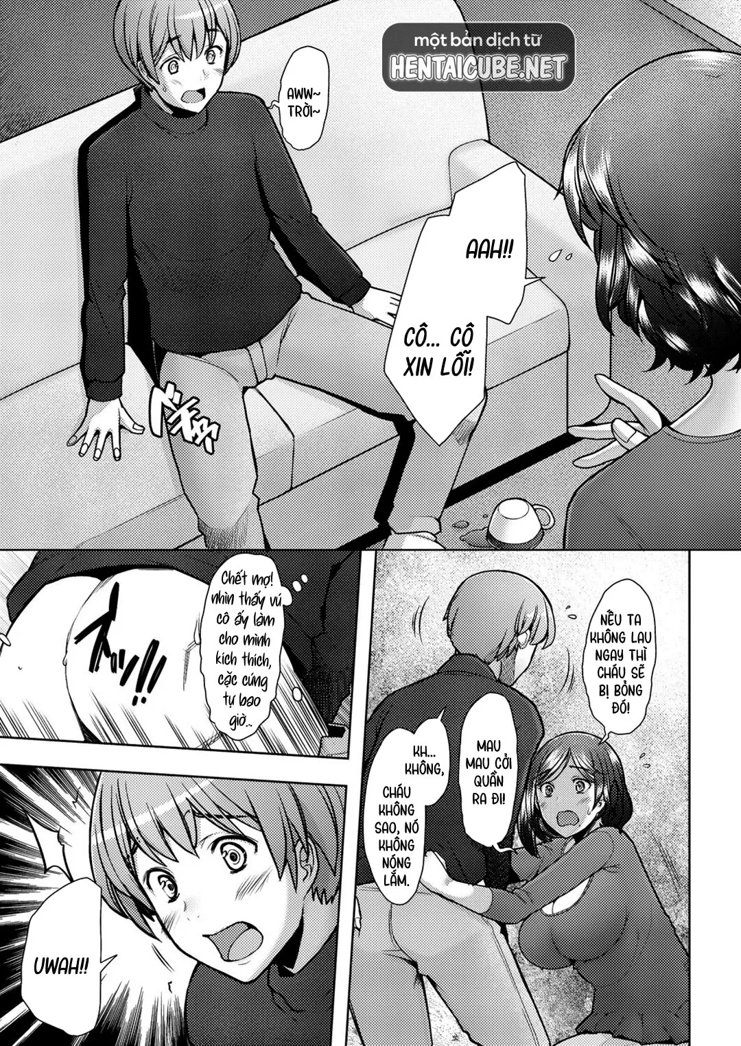 HentaiVN.net - Ảnh 6 - Người mẹ hàng xóm là bạn tình của tôi [Tonari no Mama wa Boku no SeFri; The Mommy Next Door is My Sex Friend] - Oneshot