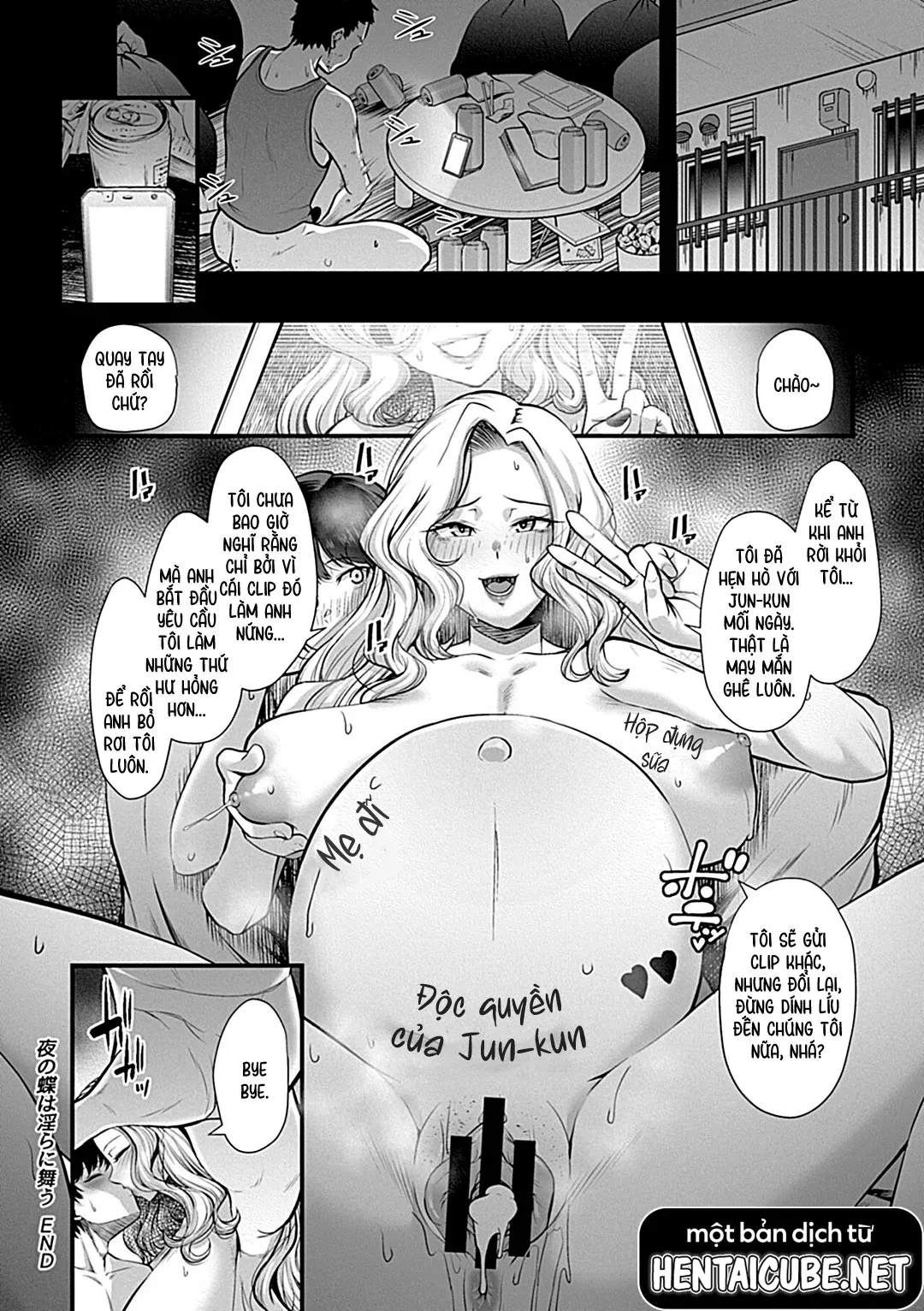 HentaiVN.net - Ảnh 16 - Yoru no Chou wa Midara ni Mau - Oneshot