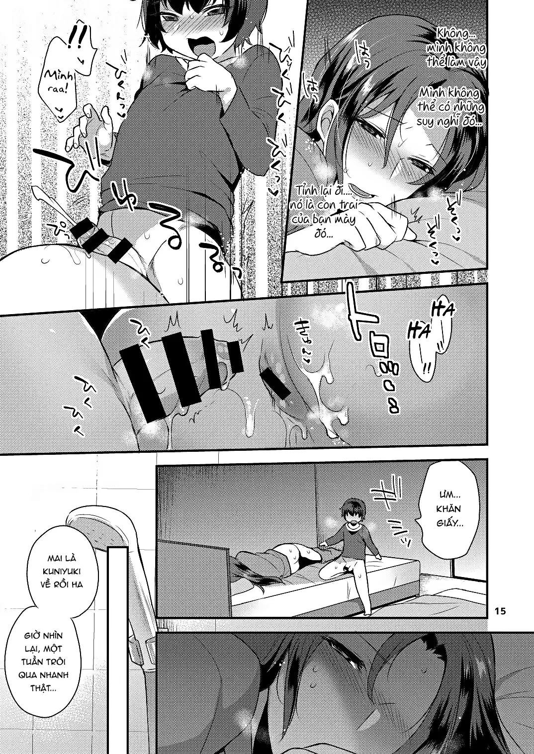 HentaiVN.net - Ảnh 16 - Sau khi tôi ngủ... [Oyasumi no Ato de] - Oneshot