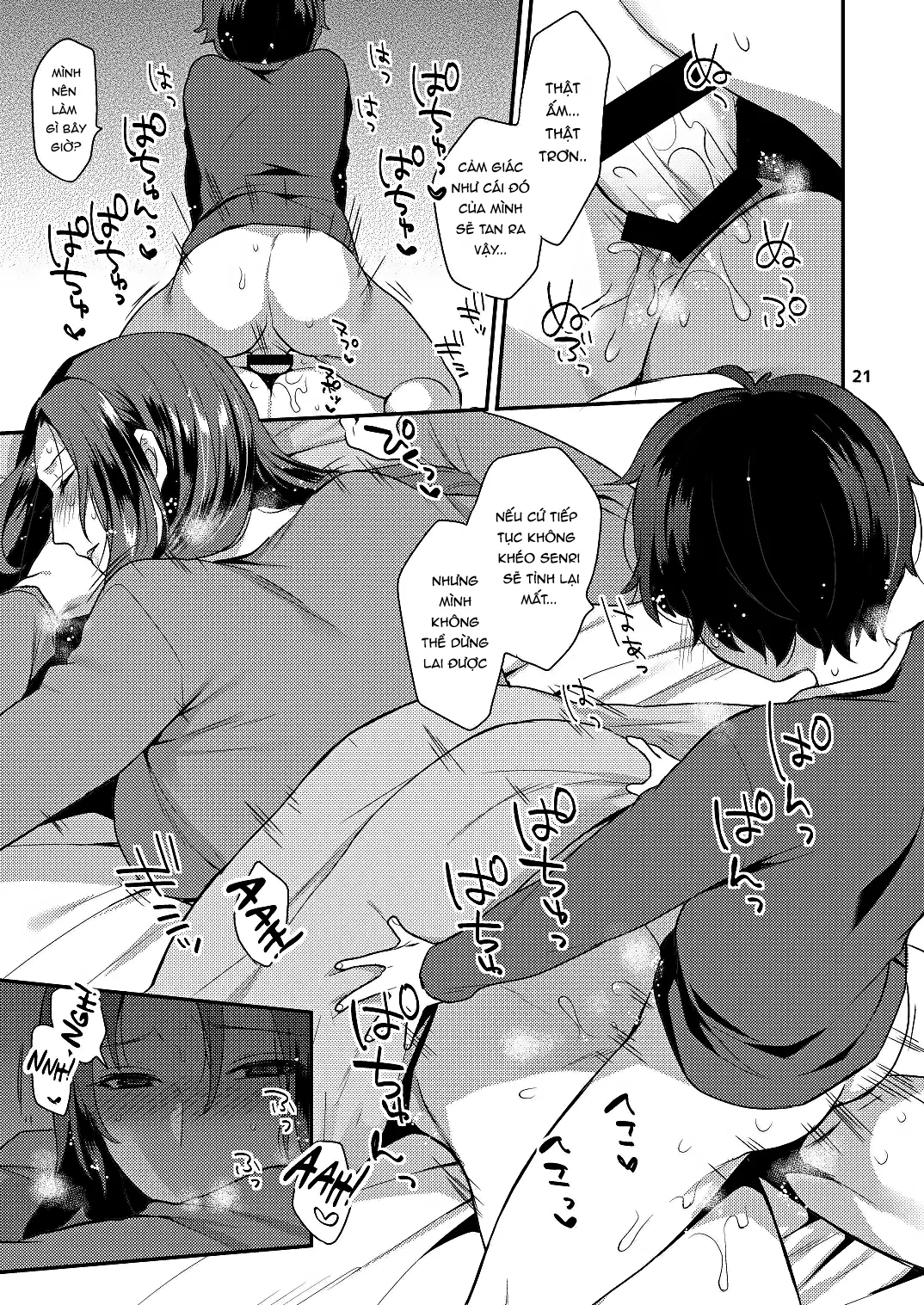 HentaiVN.net - Ảnh 22 - Sau khi tôi ngủ... [Oyasumi no Ato de] - Oneshot