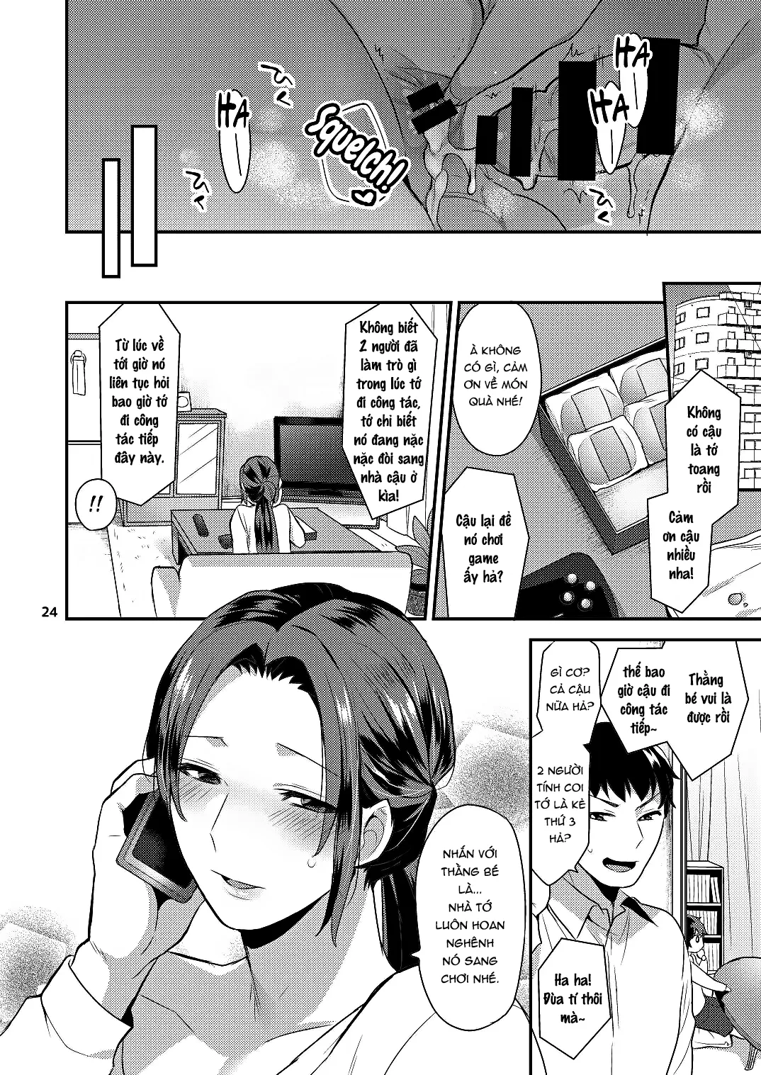 HentaiVN.net - Ảnh 25 - Sau khi tôi ngủ... [Oyasumi no Ato de] - Oneshot