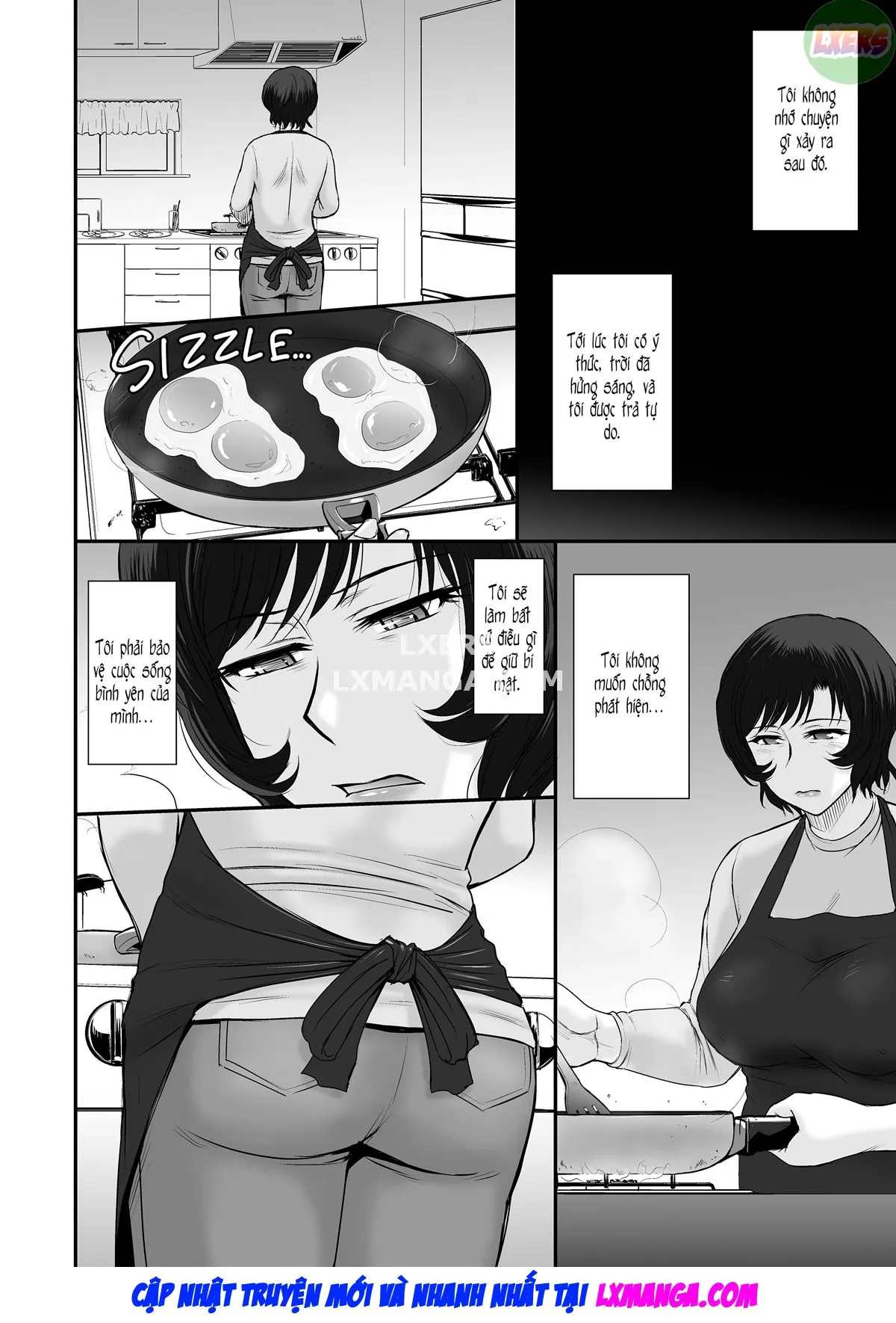 HentaiVN.net - Ảnh 24 - Để Chồng Nằm Ngủ - Oneshot