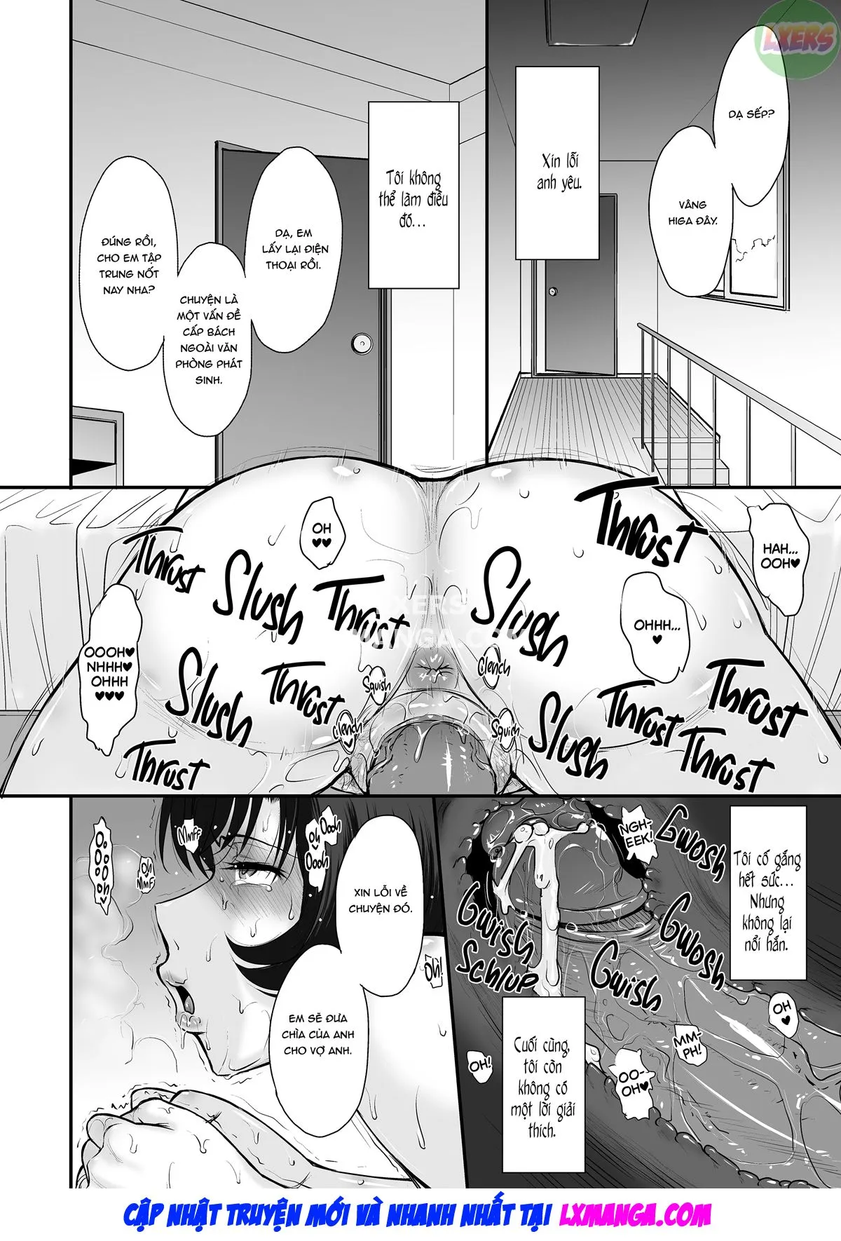 HentaiVN.net - Ảnh 30 - Để Chồng Nằm Ngủ - Oneshot
