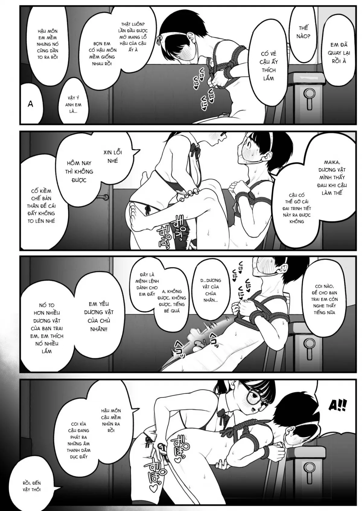HentaiVN.net - Ảnh 18 - Boku to Kanojo to Goshujin-sama no Fuyuyasumi 2 [僕と彼女とご主人様の冬休み 2] - Chap 1