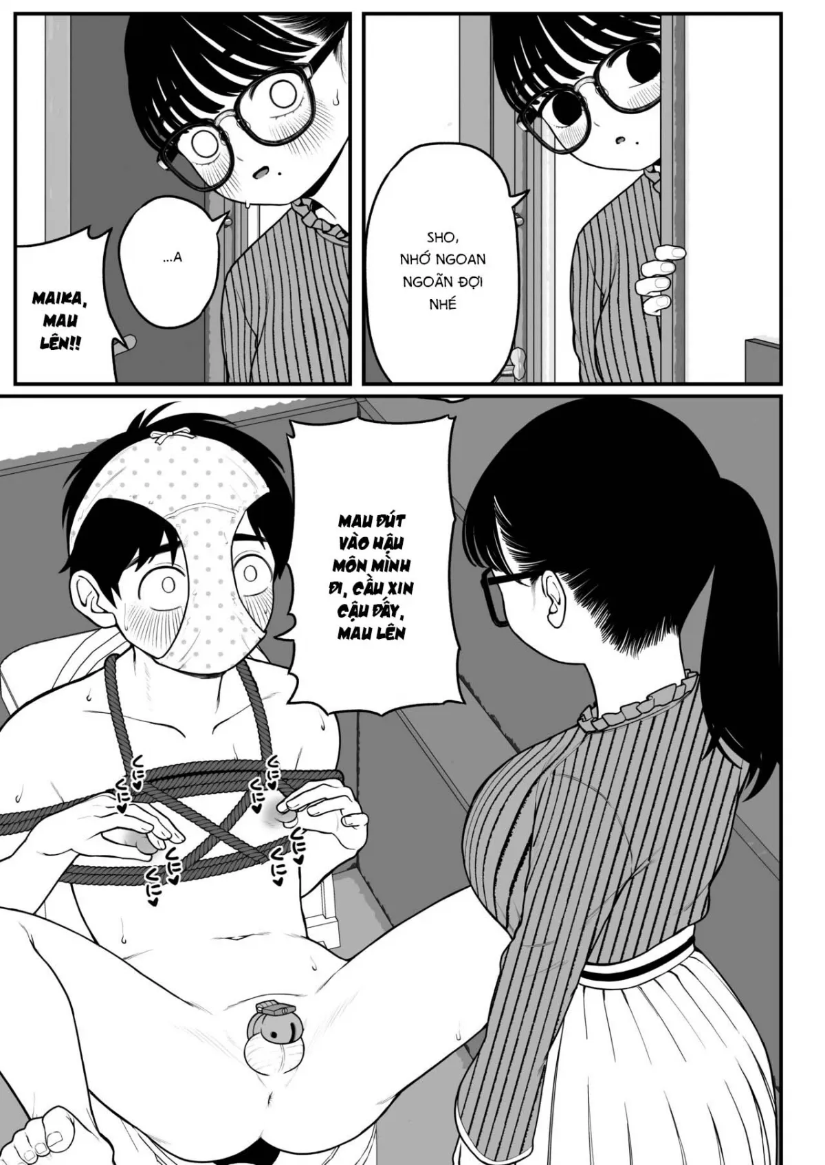 HentaiVN.net - Ảnh 19 - Boku to Kanojo to Goshujin-sama no Fuyuyasumi 2 [僕と彼女とご主人様の冬休み 2] - Chap 1