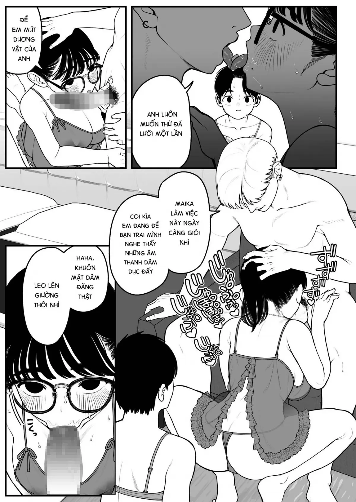 HentaiVN.net - Ảnh 12 - Boku to Kanojo to Goshujin-sama no Fuyuyasumi 2 [僕と彼女とご主人様の冬休み 2] - Chap 2