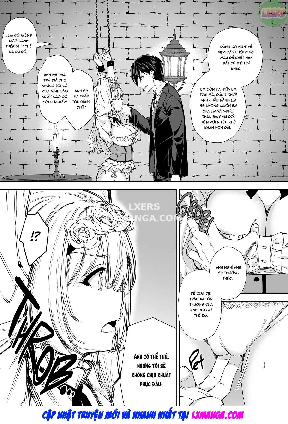 HentaiVN.net - Ảnh 10 - Serenade of a Captured Princess - Chap 1: First Movement