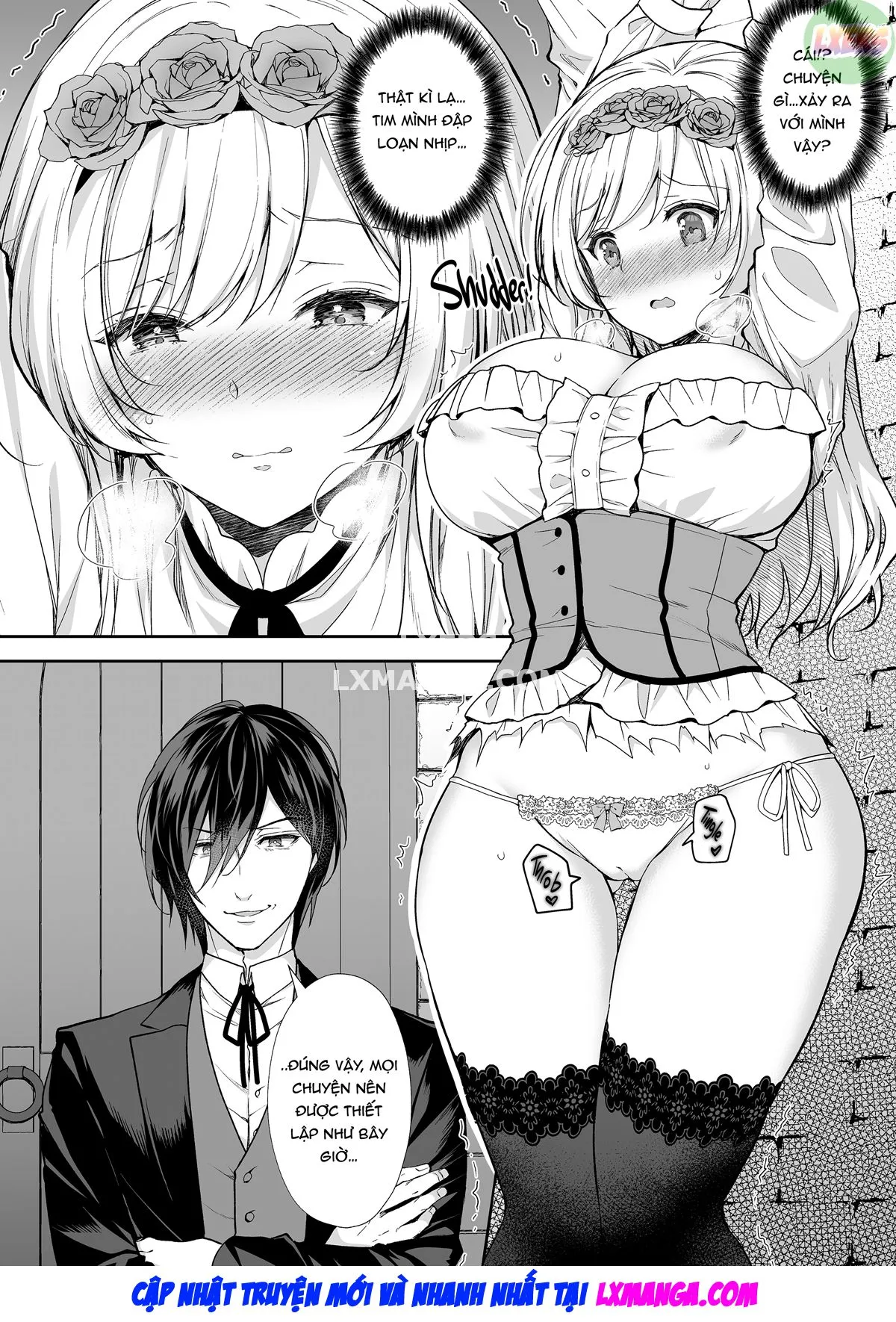 HentaiVN.net - Ảnh 11 - Serenade of a Captured Princess - Chap 1: First Movement