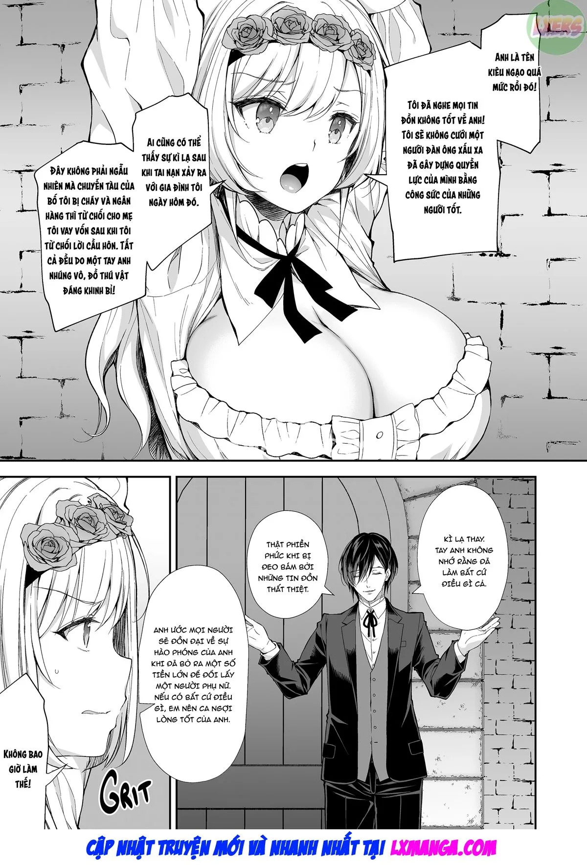 HentaiVN.net - Ảnh 8 - Serenade of a Captured Princess - Chap 1: First Movement