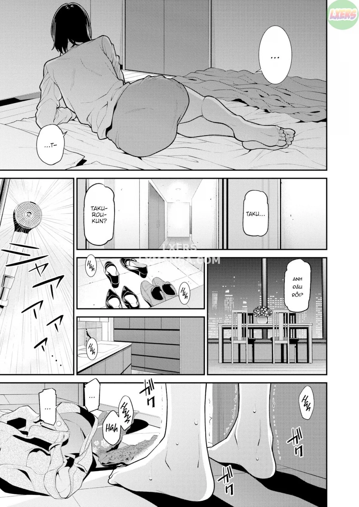 HentaiVN.net - Ảnh 12 - Cấp dưới được vợ đưa về nhà hóa ra lại là bạn gái cũ - Chap 2 ~Turn Shizue~ | END