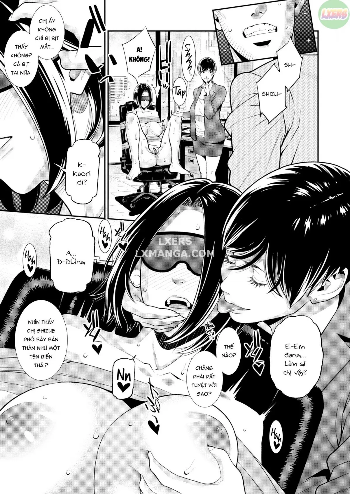 HentaiVN.net - Ảnh 20 - Cấp dưới được vợ đưa về nhà hóa ra lại là bạn gái cũ - Chap 2 ~Turn Shizue~ | END