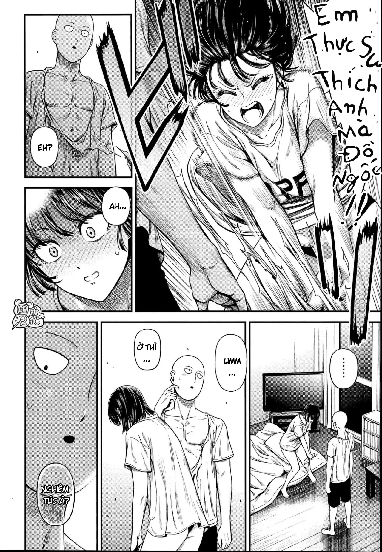 HentaiVN.net - Ảnh 18 - Chuyện Tình Hai Ta♥ [ONE-HURRICANE 6.5] - Chap 2: Thấm..(˵ ͡° ͜ʖ ͡°˵)