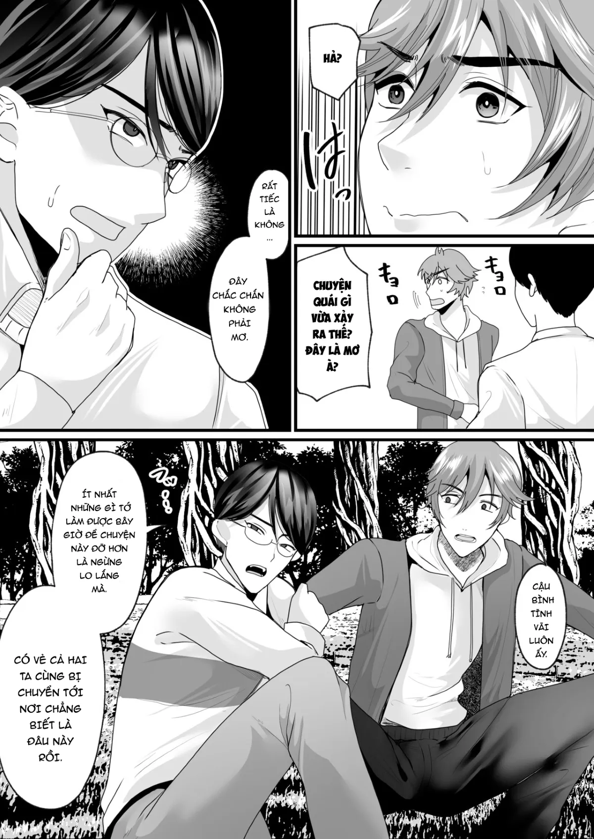 HentaiVN.net - Ảnh 5 - Lên Nhầm Tàu Adam Và Eva [Nyotaika de Time Slip!? Genshi Sekai de Akuyuu to Fuufu Seikatsu] - Oneshot