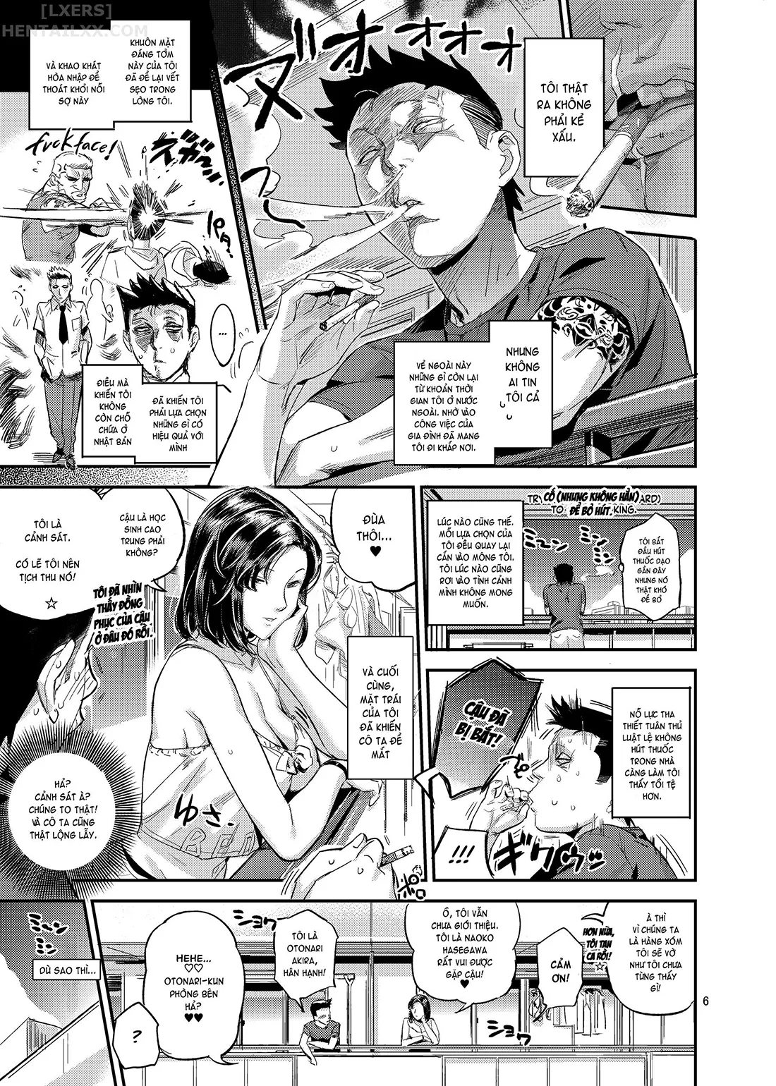 HentaiVN.net - Ảnh 10 - Otonari-san no Otoshikata [How to Seduce Your Neighbor] - Chap 1 - Có che