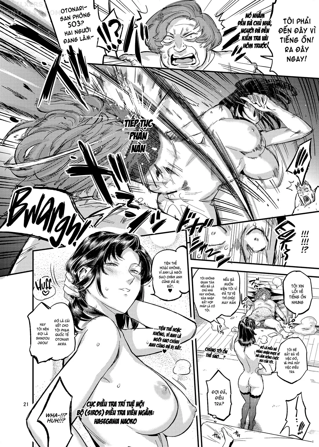 HentaiVN.net - Ảnh 25 - Otonari-san no Otoshikata [How to Seduce Your Neighbor] - Chap 1 - Có che