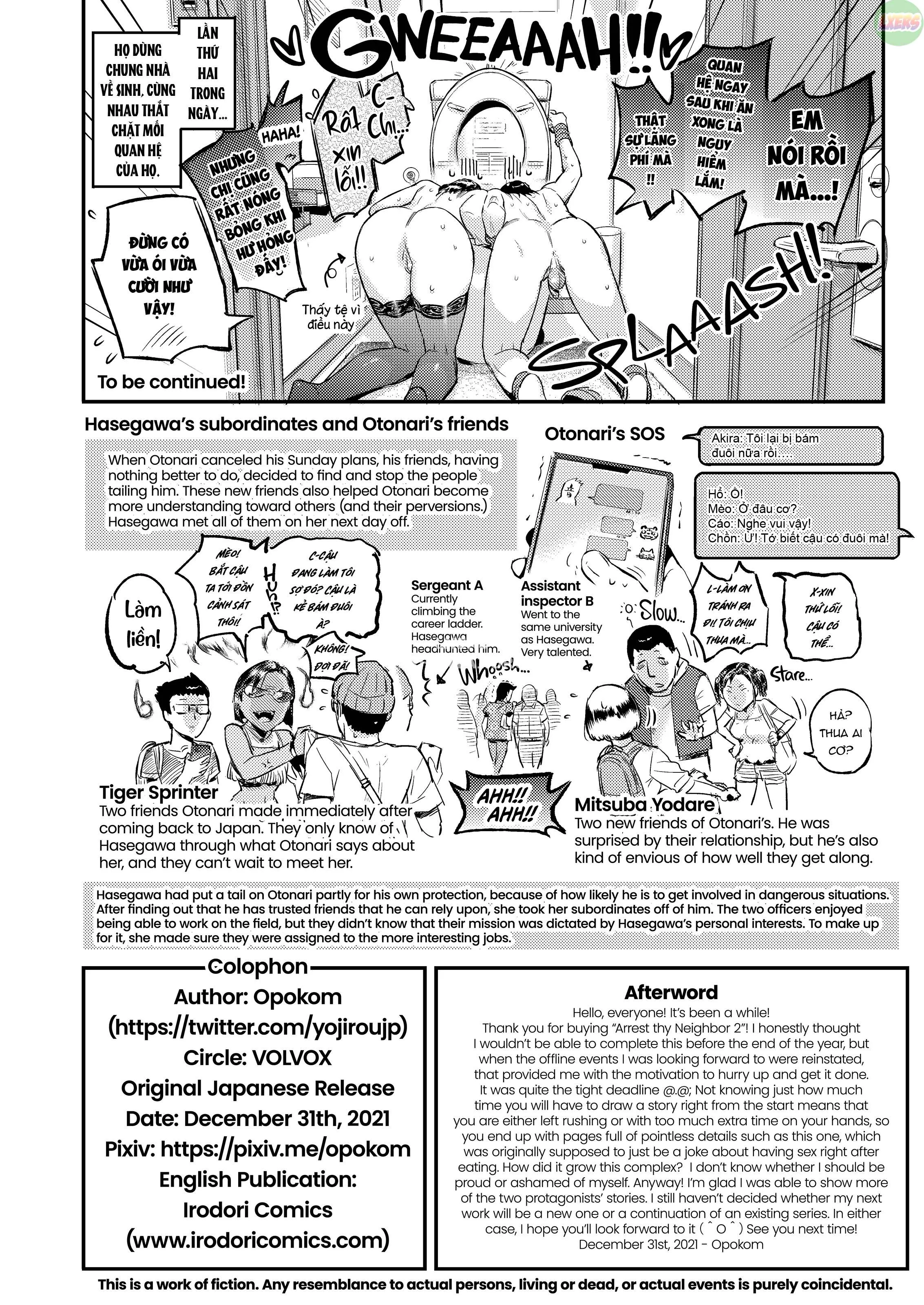 HentaiVN.net - Ảnh 48 - Otonari-san no Otoshikata [How to Seduce Your Neighbor] - Chap 2 - Không che | [END]
