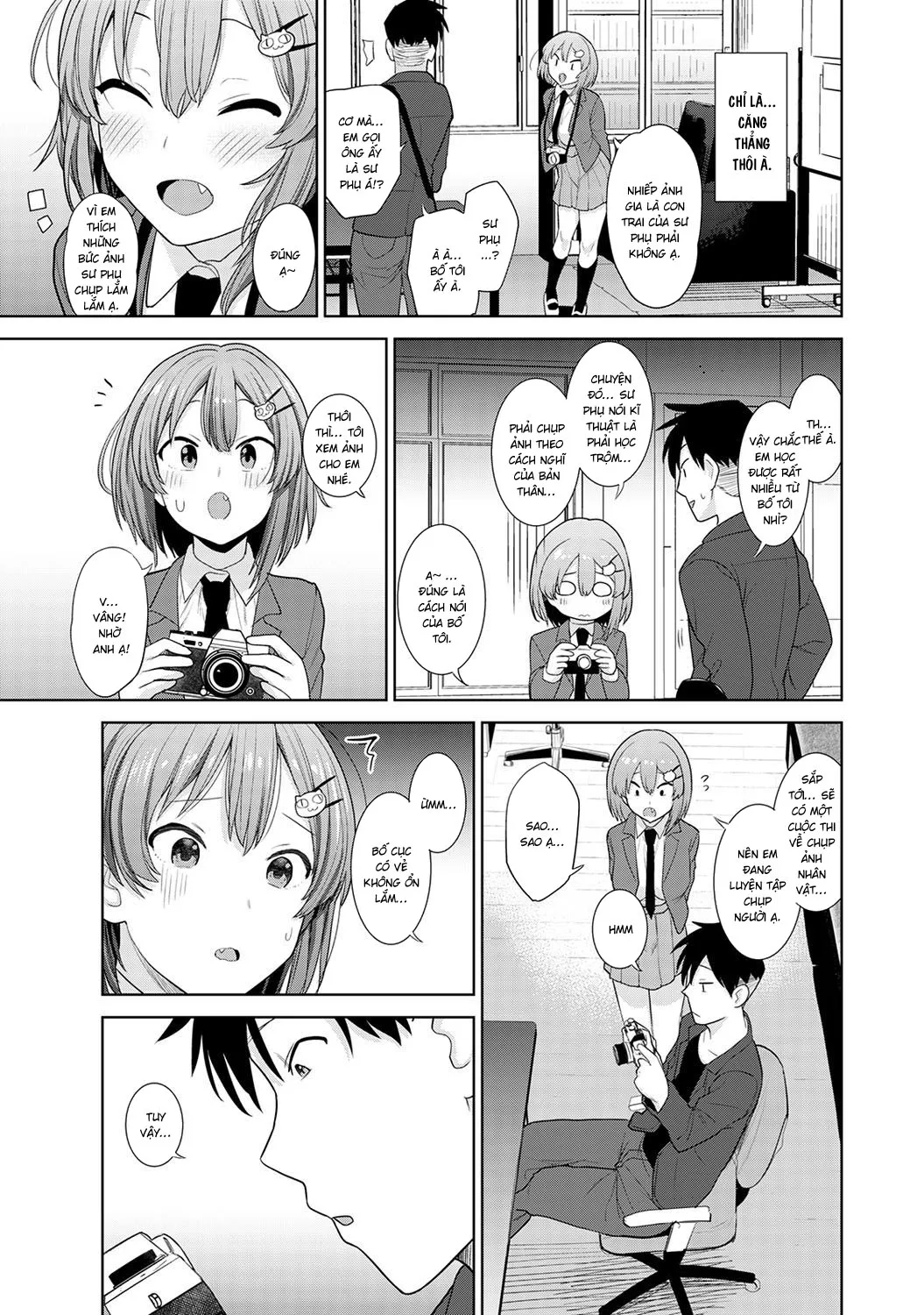 HentaiVN.net - Ảnh 8 - Bộ ảnh kỉ yếu [SotsuAl Cameraman to shite Ichinenkan Joshikou no Event e Doukou Suru Koto ni Natta Hanashi ; 卒アルカメラマンとして一年間女子校のイベントへ同行することになった話 第] - Chapter 1: Cuộc gặp gỡ