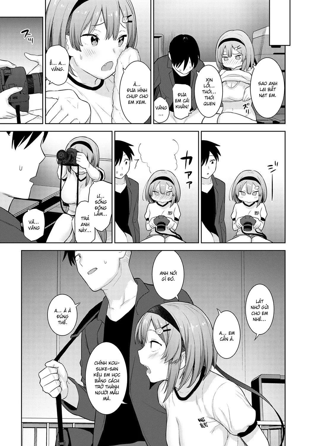 HentaiVN.net - Ảnh 26 - Bộ ảnh kỉ yếu [SotsuAl Cameraman to shite Ichinenkan Joshikou no Event e Doukou Suru Koto ni Natta Hanashi ; 卒アルカメラマンとして一年間女子校のイベントへ同行することになった話 第] - Chapter 2: Kẻ thứ 3?