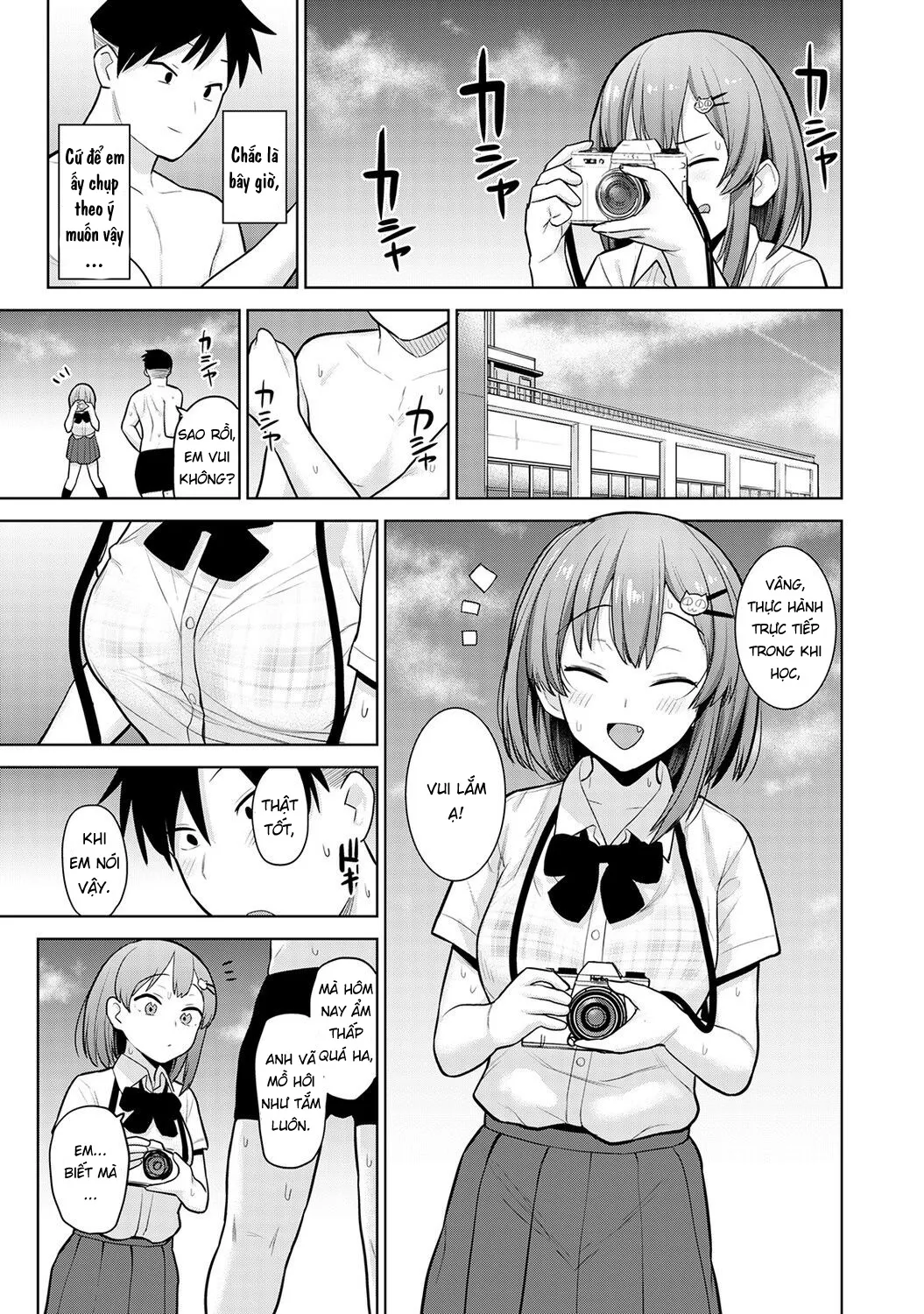 HentaiVN.net - Ảnh 8 - Bộ ảnh kỉ yếu [SotsuAl Cameraman to shite Ichinenkan Joshikou no Event e Doukou Suru Koto ni Natta Hanashi ; 卒アルカメラマンとして一年間女子校のイベントへ同行することになった話 第] - Chap 3