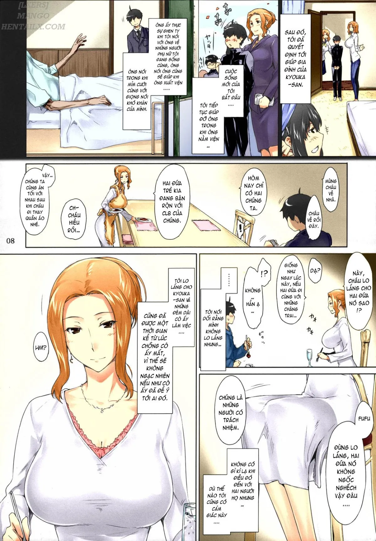 HentaiVN.net - Ảnh 10 - Tachibana-san-chi no Dansei Jijou Matome Ban (Version Có Màu) - Chap 1