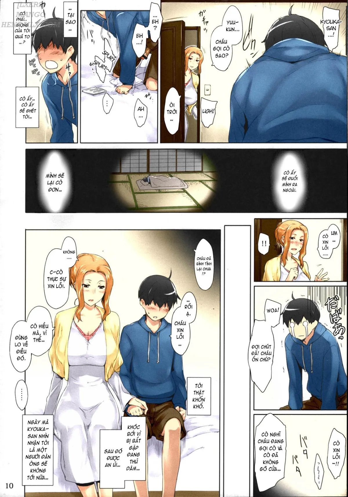 HentaiVN.net - Ảnh 12 - Tachibana-san-chi no Dansei Jijou Matome Ban (Version Có Màu) - Chap 1