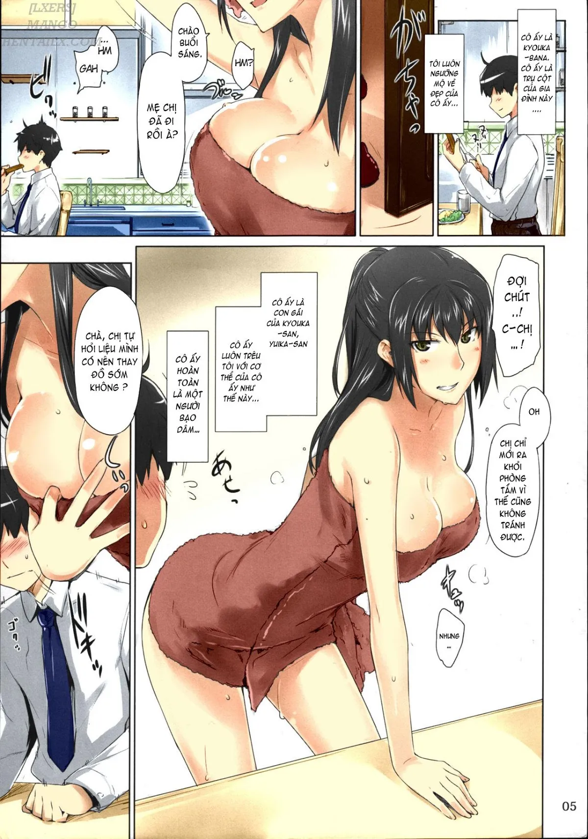 HentaiVN.net - Ảnh 7 - Tachibana-san-chi no Dansei Jijou Matome Ban (Version Có Màu) - Chap 1