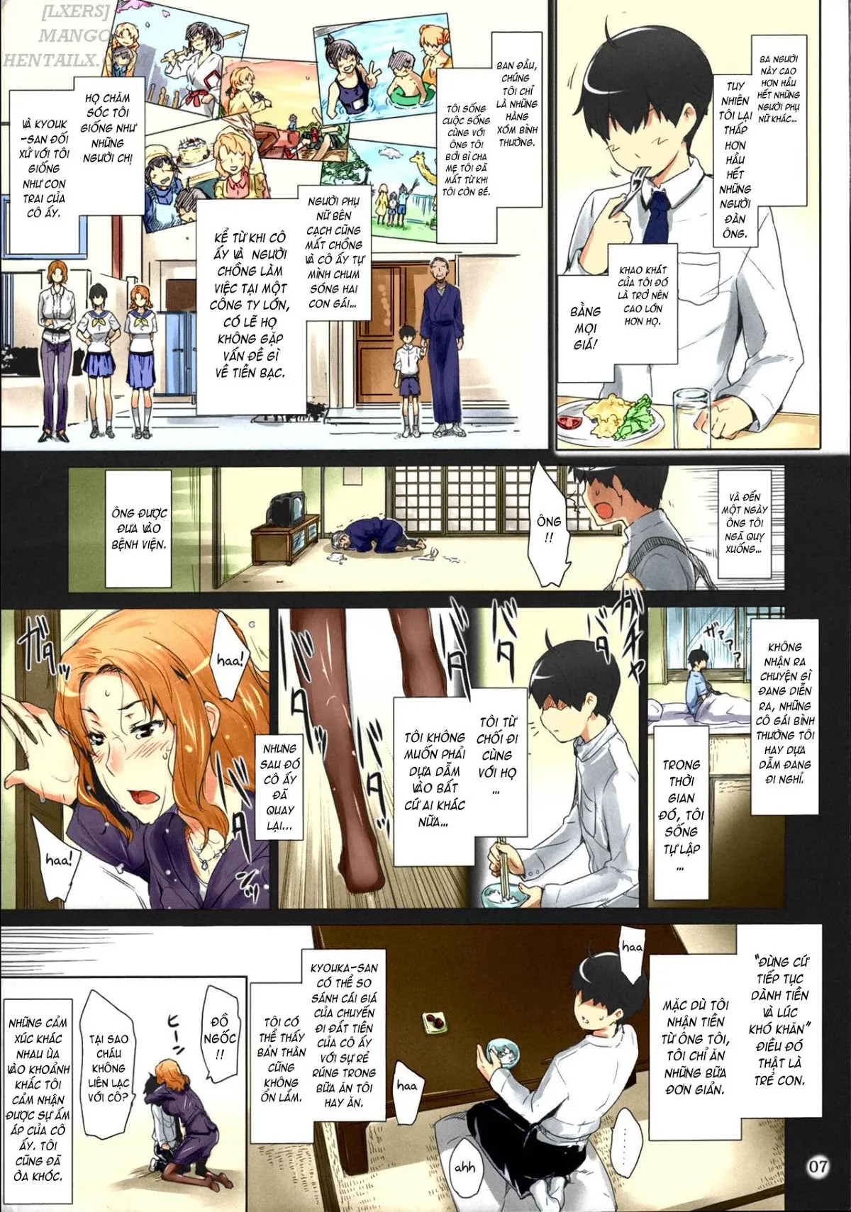 HentaiVN.net - Ảnh 9 - Tachibana-san-chi no Dansei Jijou Matome Ban (Version Có Màu) - Chap 1