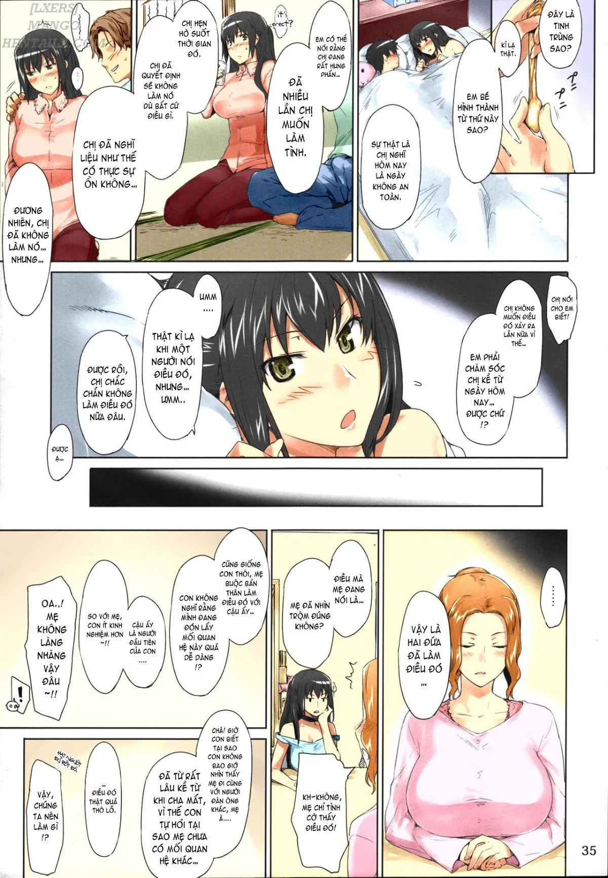 HentaiVN.net - Ảnh 19 - Tachibana-san-chi no Dansei Jijou Matome Ban (Version Có Màu) - Chap 2