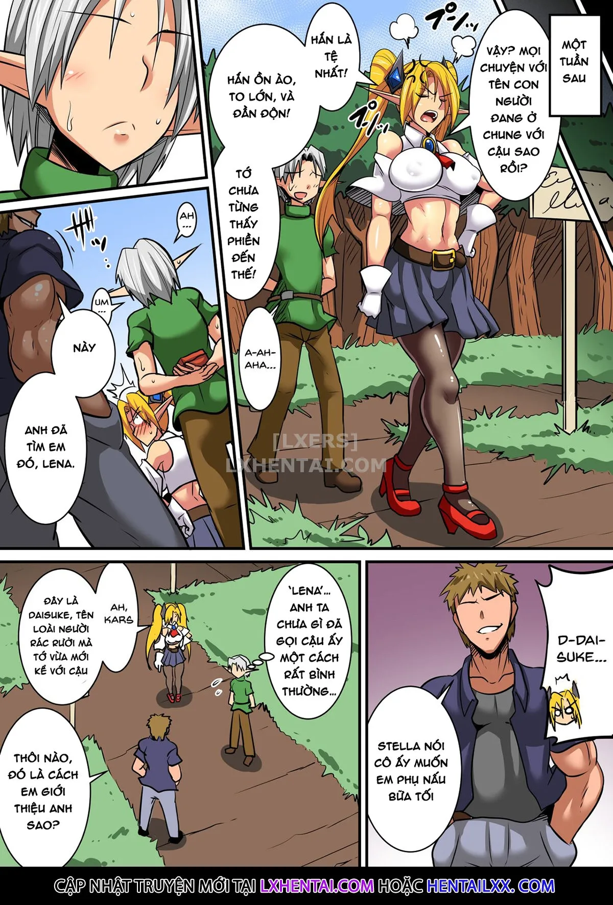 HentaiVN.net - Ảnh 18 - Having a Culture Exchange With an Elf Mother and Daughter [Elf Oyako to Pakopako Ibunka Kouryuu!] - Chap 2 ~Lena Edition~