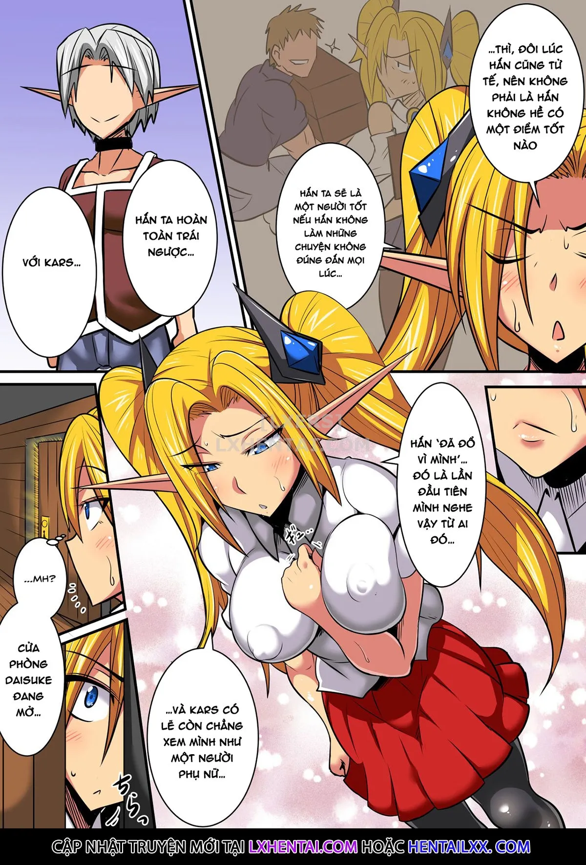 HentaiVN.net - Ảnh 25 - Having a Culture Exchange With an Elf Mother and Daughter [Elf Oyako to Pakopako Ibunka Kouryuu!] - Chap 2 ~Lena Edition~