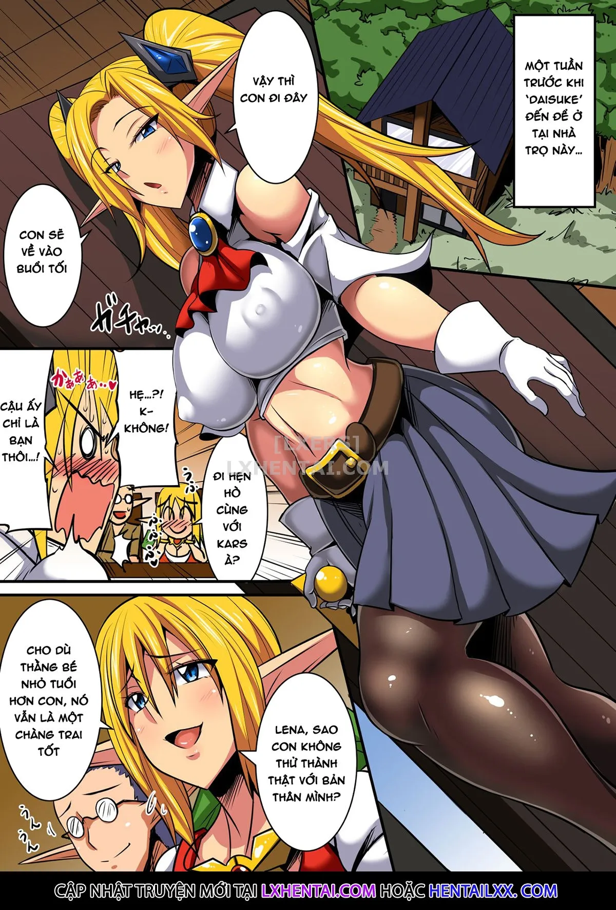 HentaiVN.net - Ảnh 6 - Having a Culture Exchange With an Elf Mother and Daughter [Elf Oyako to Pakopako Ibunka Kouryuu!] - Chap 2 ~Lena Edition~