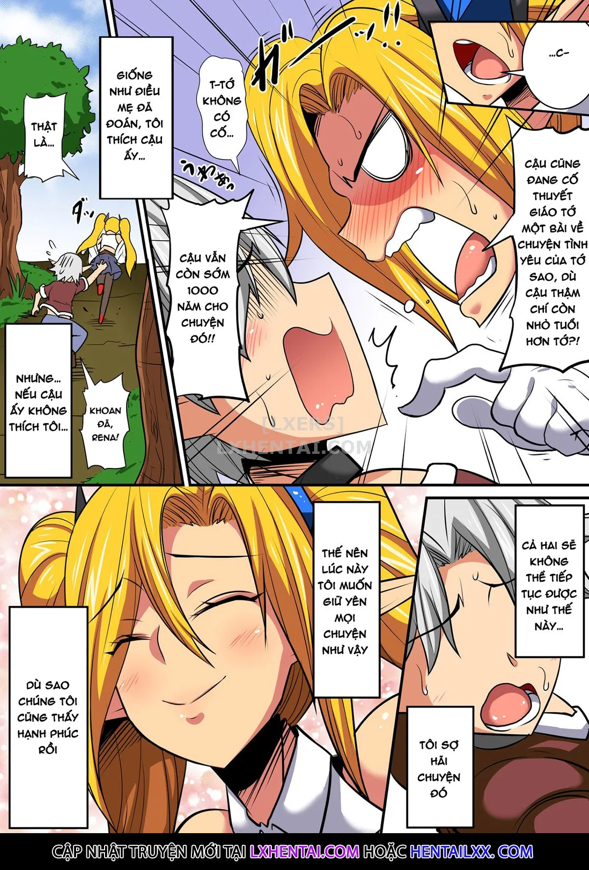 HentaiVN.net - Ảnh 9 - Having a Culture Exchange With an Elf Mother and Daughter [Elf Oyako to Pakopako Ibunka Kouryuu!] - Chap 2 ~Lena Edition~