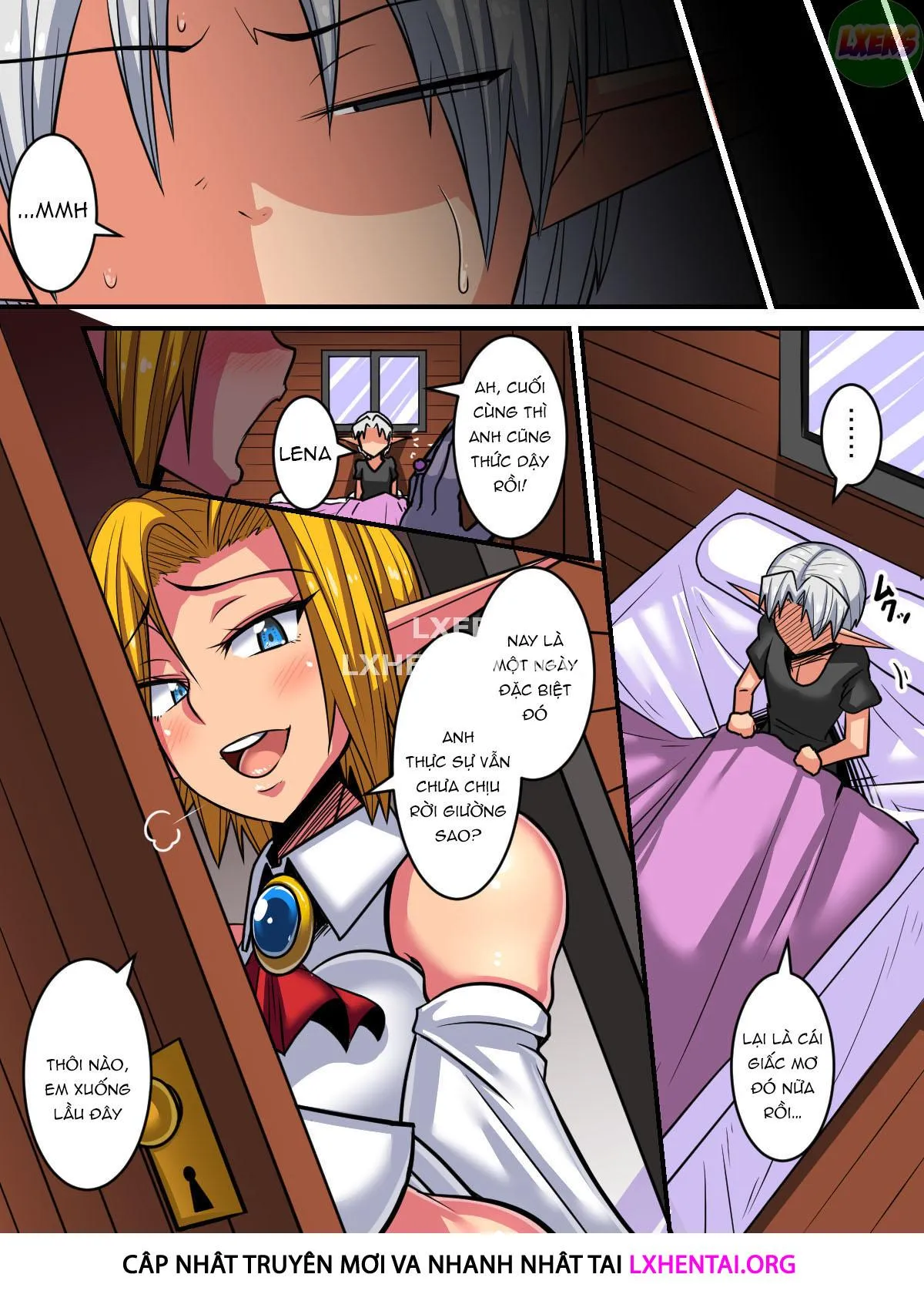 HentaiVN.net - Ảnh 57 - Having a Culture Exchange With an Elf Mother and Daughter [Elf Oyako to Pakopako Ibunka Kouryuu!] - Chap 3 ~Impregnating Mother And Daughter Edition~ | [END]