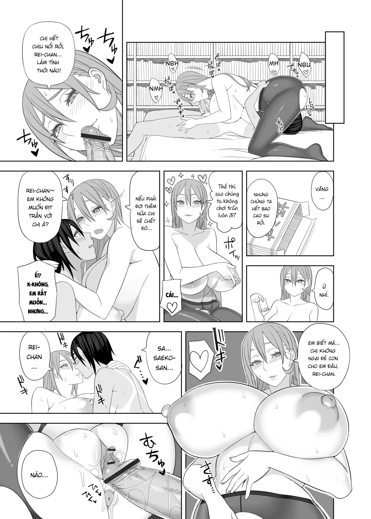HentaiVN.net - Ảnh 18 - Love Love Sex Hon - Oneshot