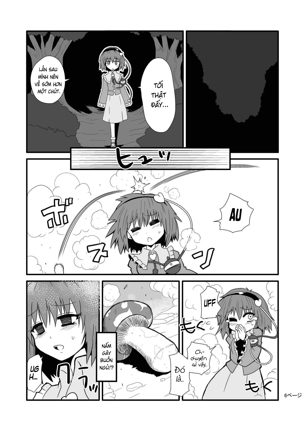 HentaiVN.net - Ảnh 8 - Toori Marisa ni Ki o Tsukero [Marisa's thrill - Take care of yourself] - Chap 1