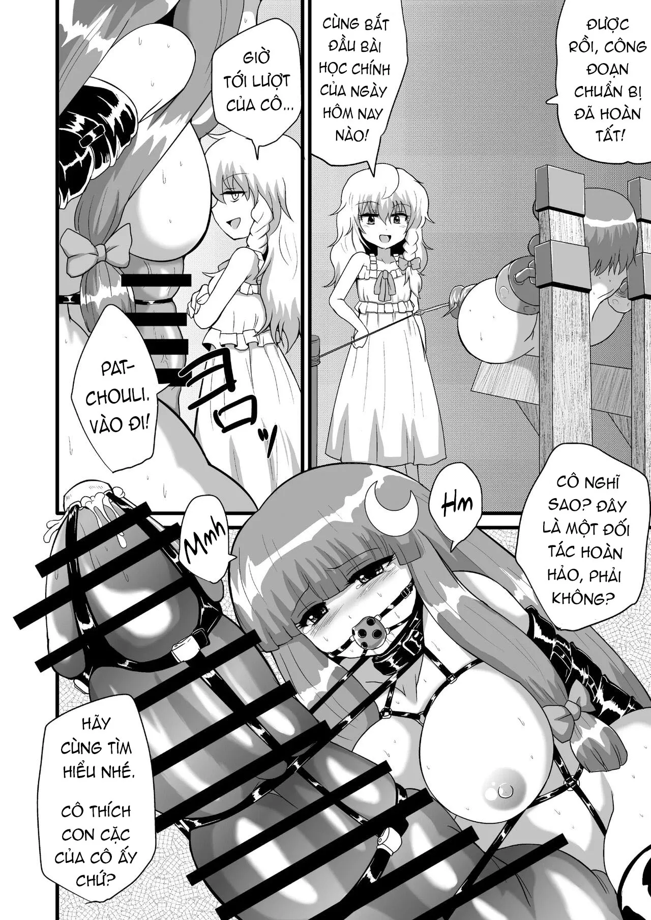 HentaiVN.net - Ảnh 8 - Toori Marisa ni Ki o Tsukero [Marisa's thrill - Take care of yourself] - Chap 6