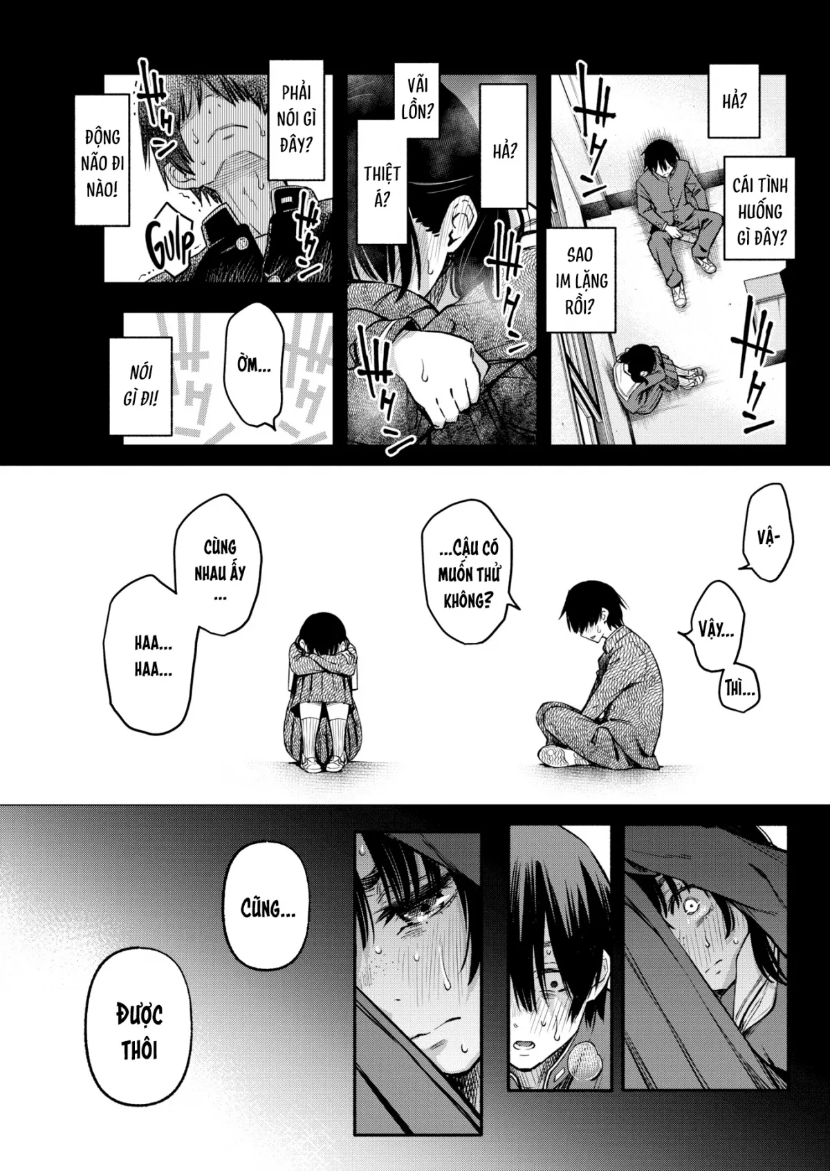 HentaiVN.net - Ảnh 12 - Làm tình với người mặc cảm thật hấp dẫn làm sao~ - Oneshot