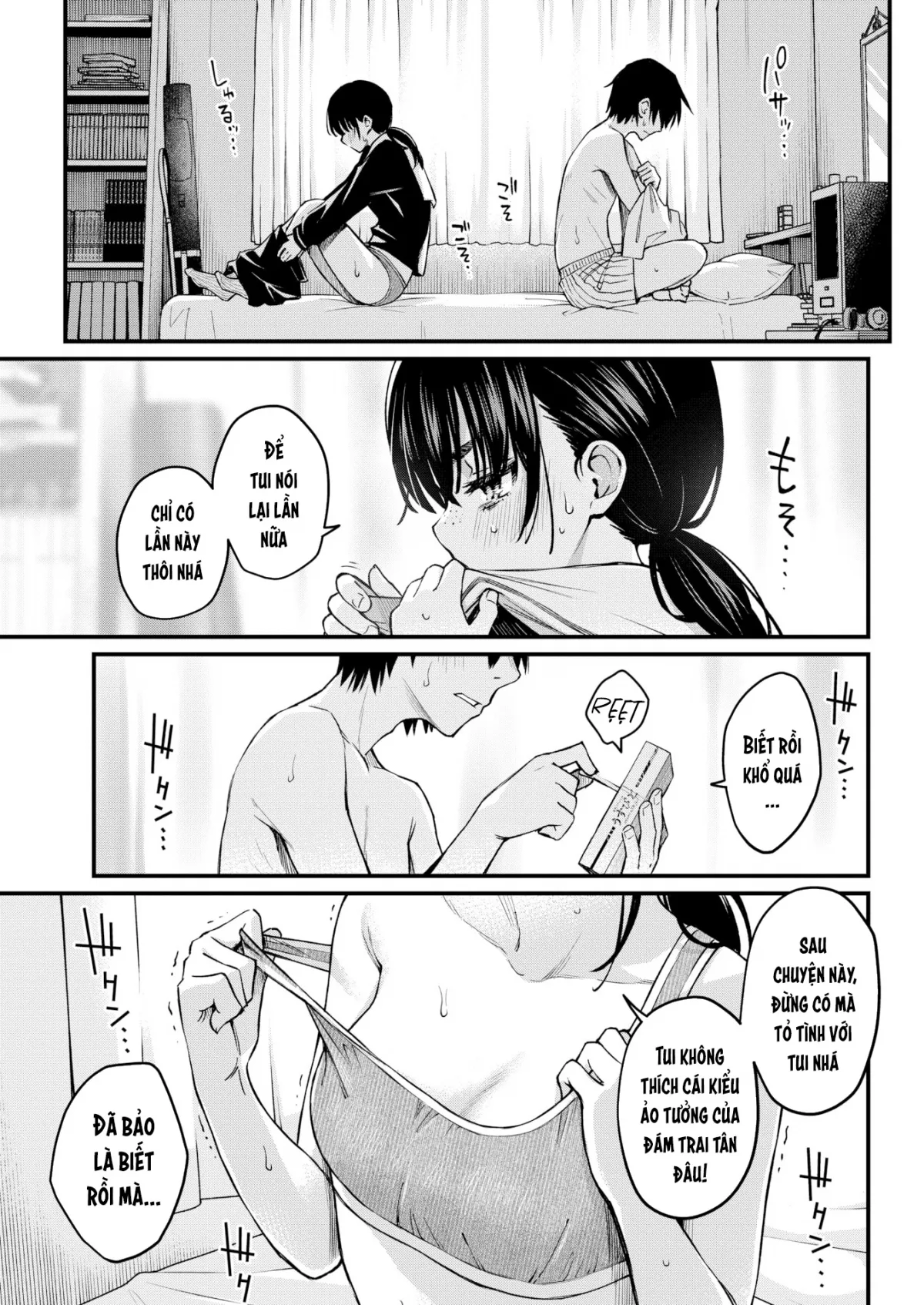 HentaiVN.net - Ảnh 4 - Làm tình với người mặc cảm thật hấp dẫn làm sao~ - Oneshot