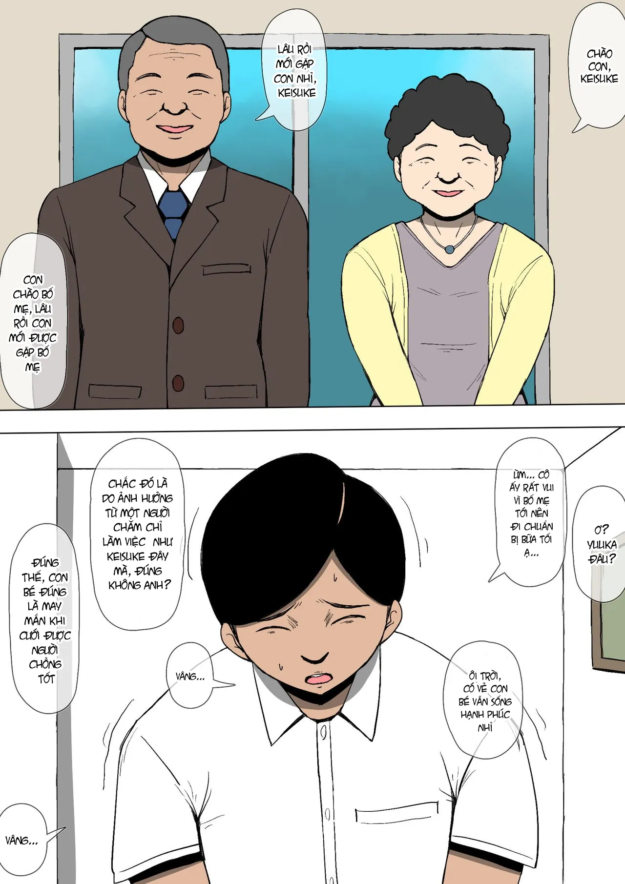 HentaiVN.net - Ảnh 22 - Tsuma ga Hentai no Omocha ni [妻が変態のオモチャに] - Oneshot