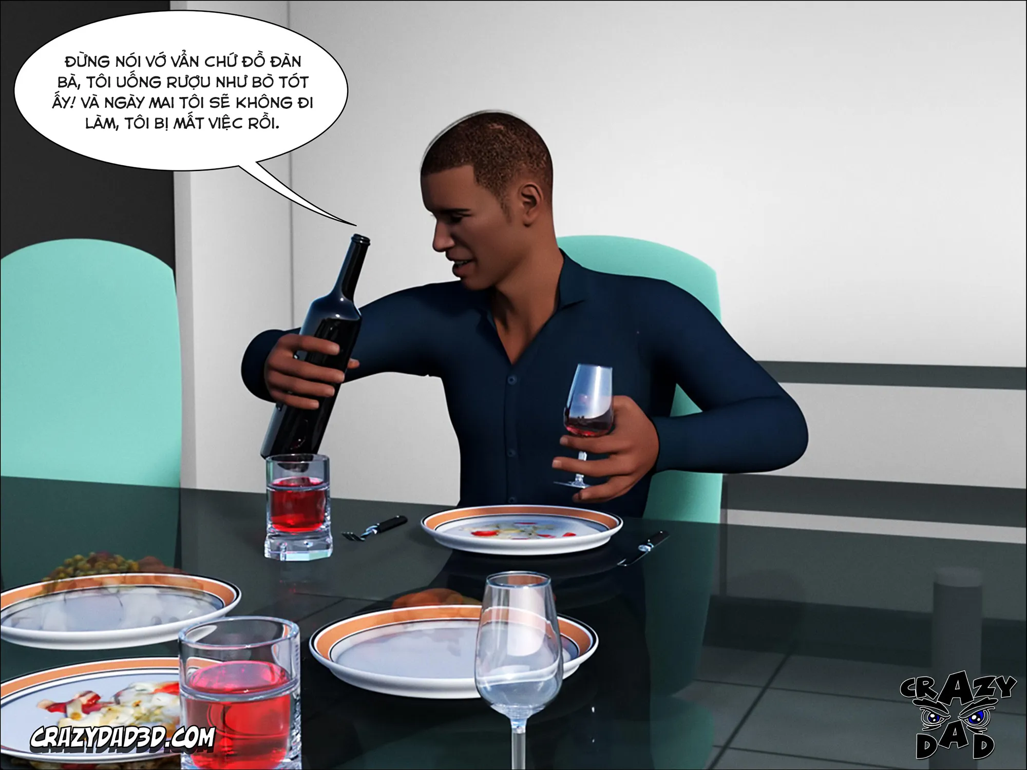 HentaiVN.net - Ảnh 3 - Father in Law at Home [Father In Law] - Vol 3 - Chap 12: Mình là một cô vợ tồi tệ