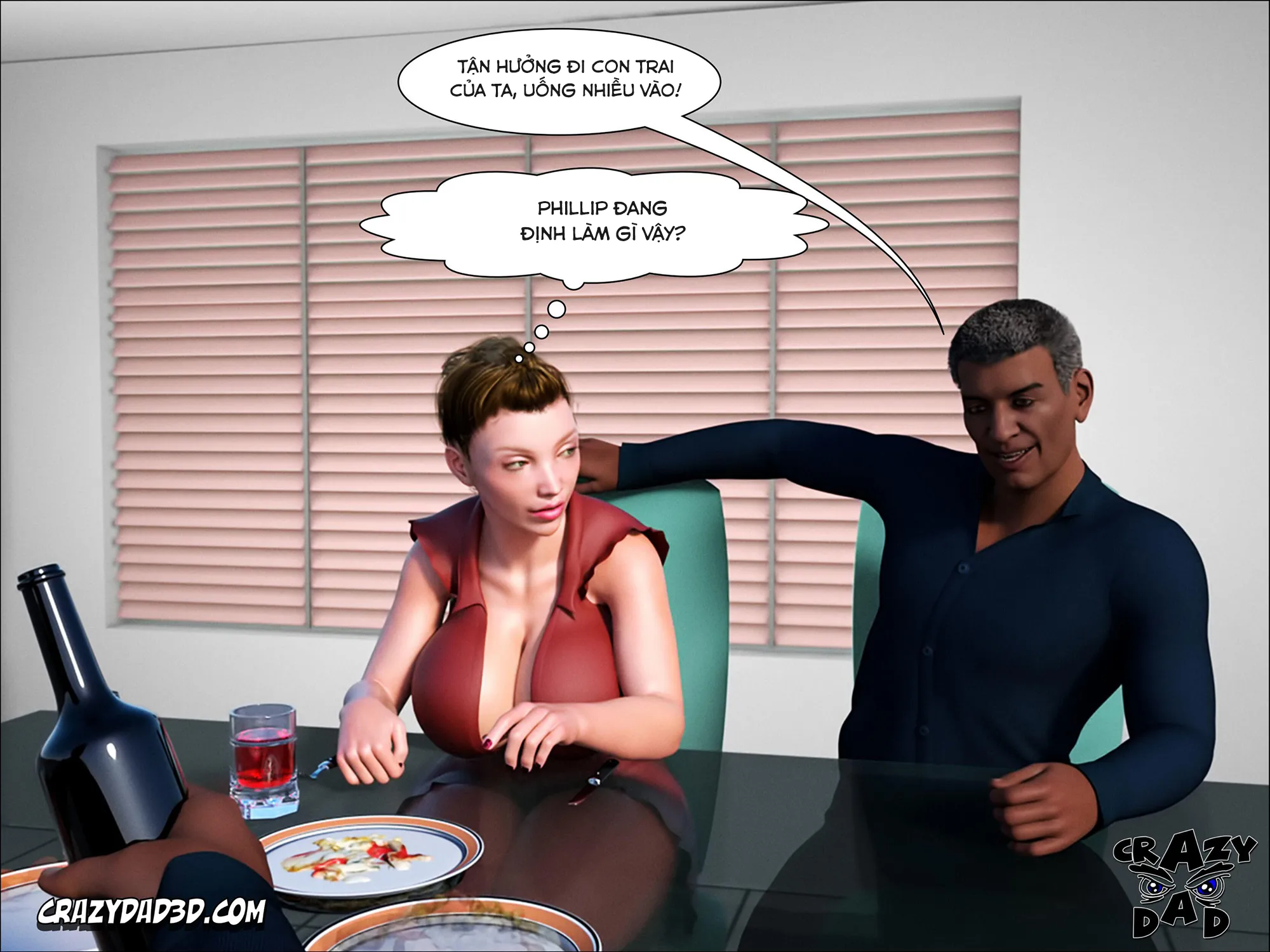 HentaiVN.net - Ảnh 6 - Father in Law at Home [Father In Law] - Vol 3 - Chap 12: Mình là một cô vợ tồi tệ