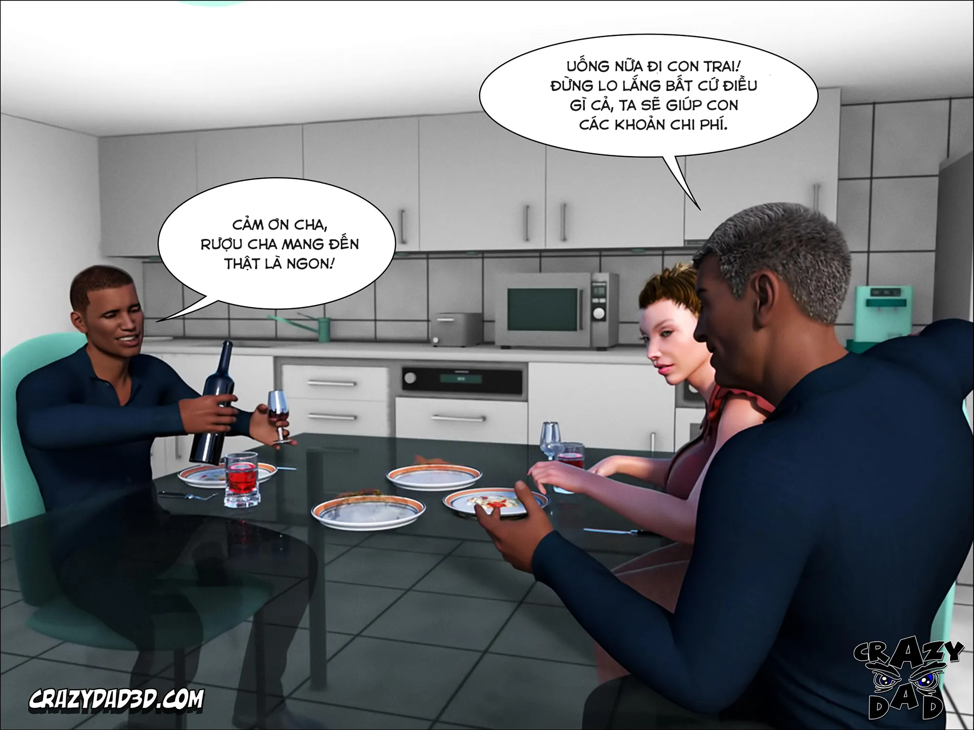 HentaiVN.net - Ảnh 7 - Father in Law at Home [Father In Law] - Vol 3 - Chap 12: Mình là một cô vợ tồi tệ
