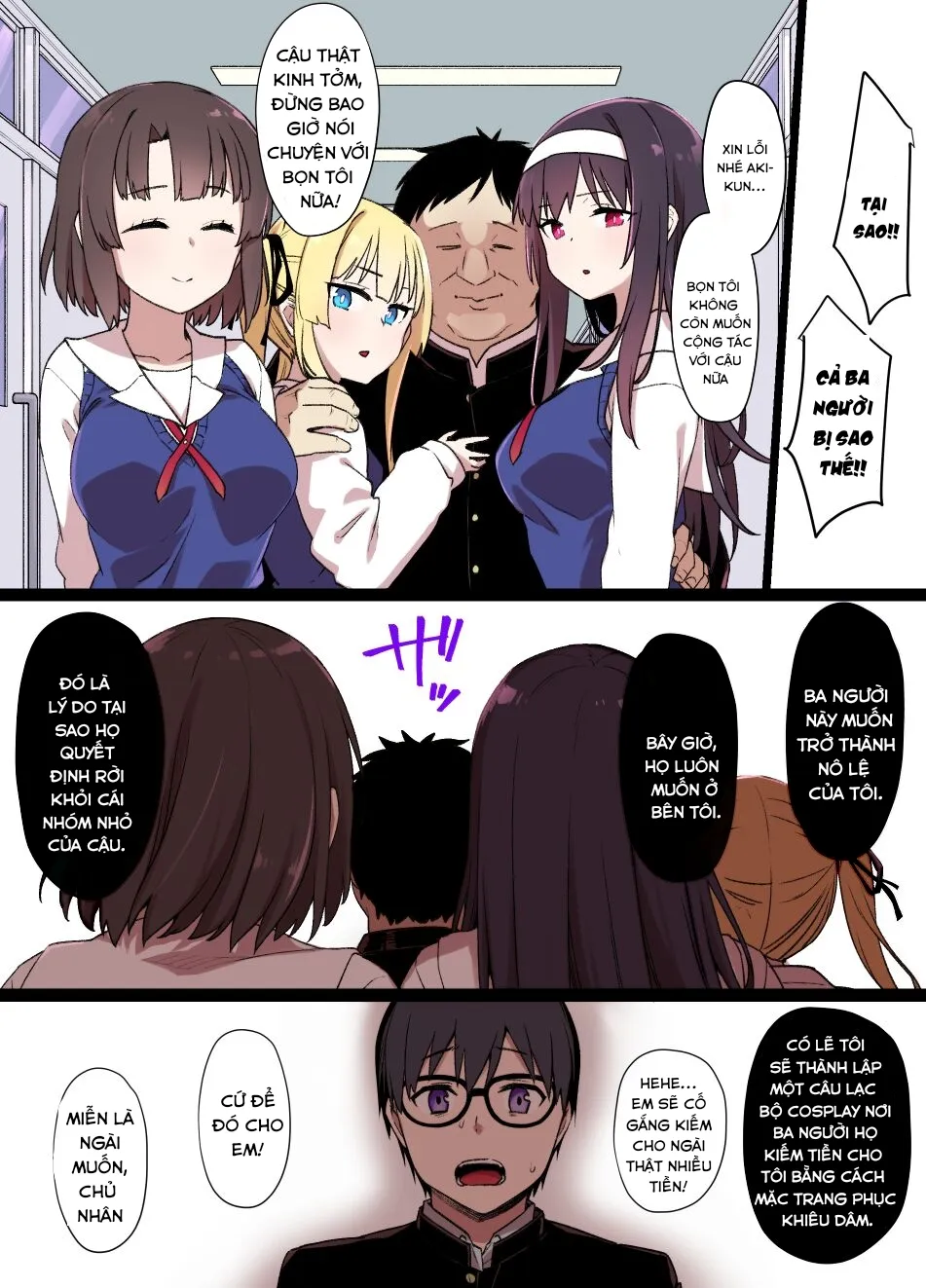 HentaiVN.net - Ảnh 10 - Saekano NTR Manga 16P [ypnotic Brainwashing & Bitchification] - Oneshot