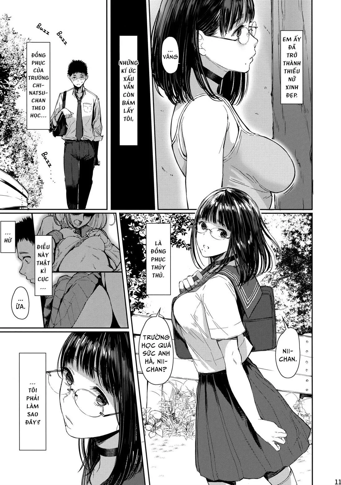 HentaiVN.net - Ảnh 10 - Next Door's Chinatsu-Chan R [Tonari No Chinatsu-Chan R] - Chap 3