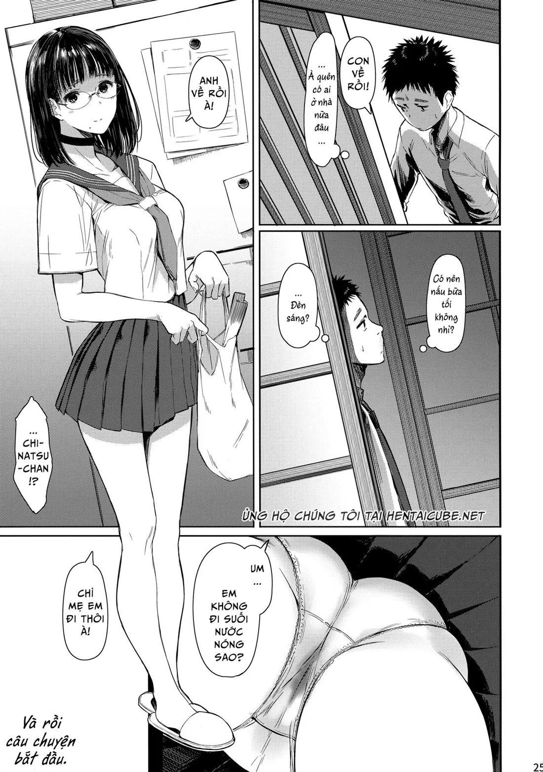 HentaiVN.net - Ảnh 24 - Next Door's Chinatsu-Chan R [Tonari No Chinatsu-Chan R] - Chap 3