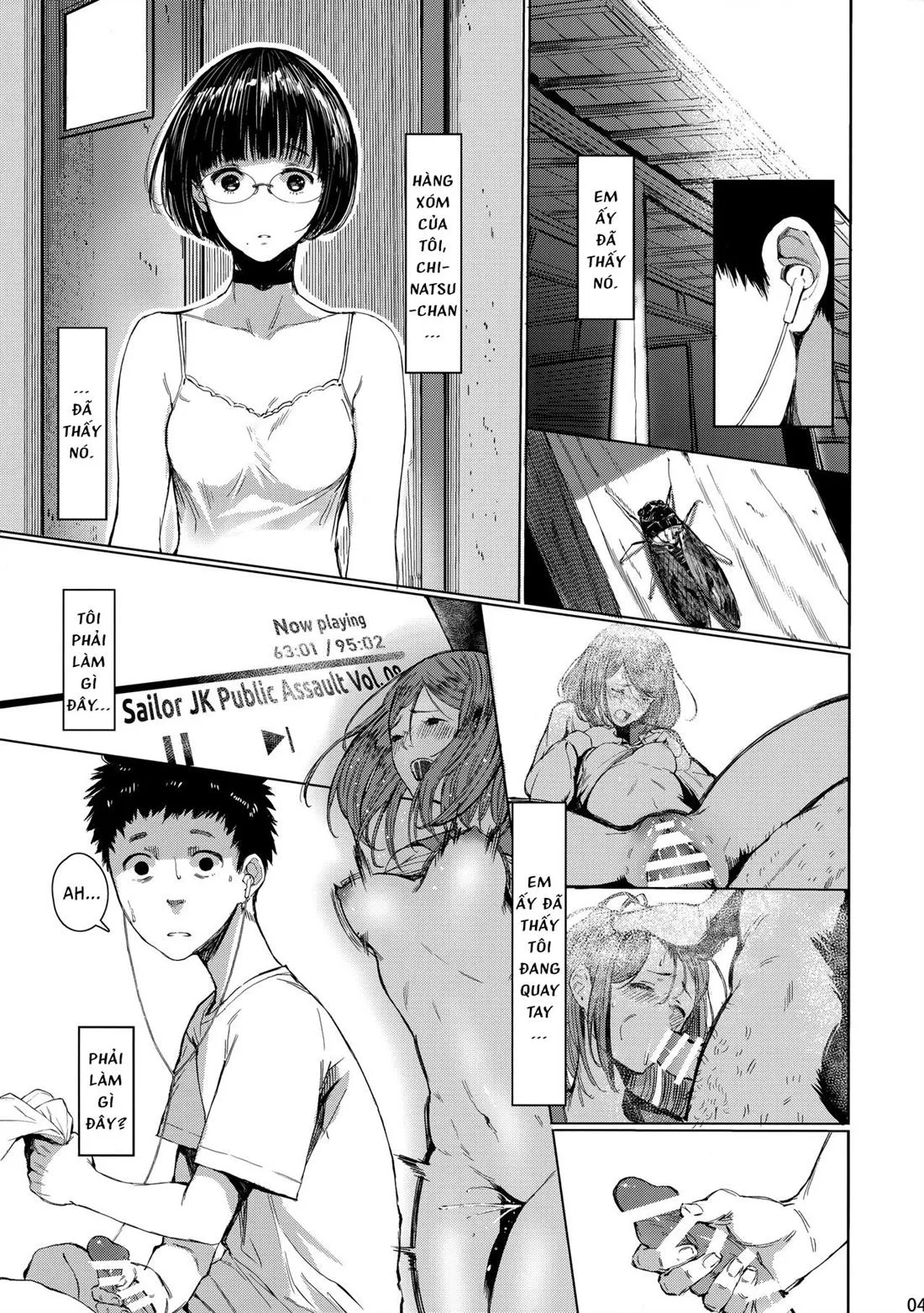 HentaiVN.net - Ảnh 4 - Next Door's Chinatsu-Chan R [Tonari No Chinatsu-Chan R] - Chap 3